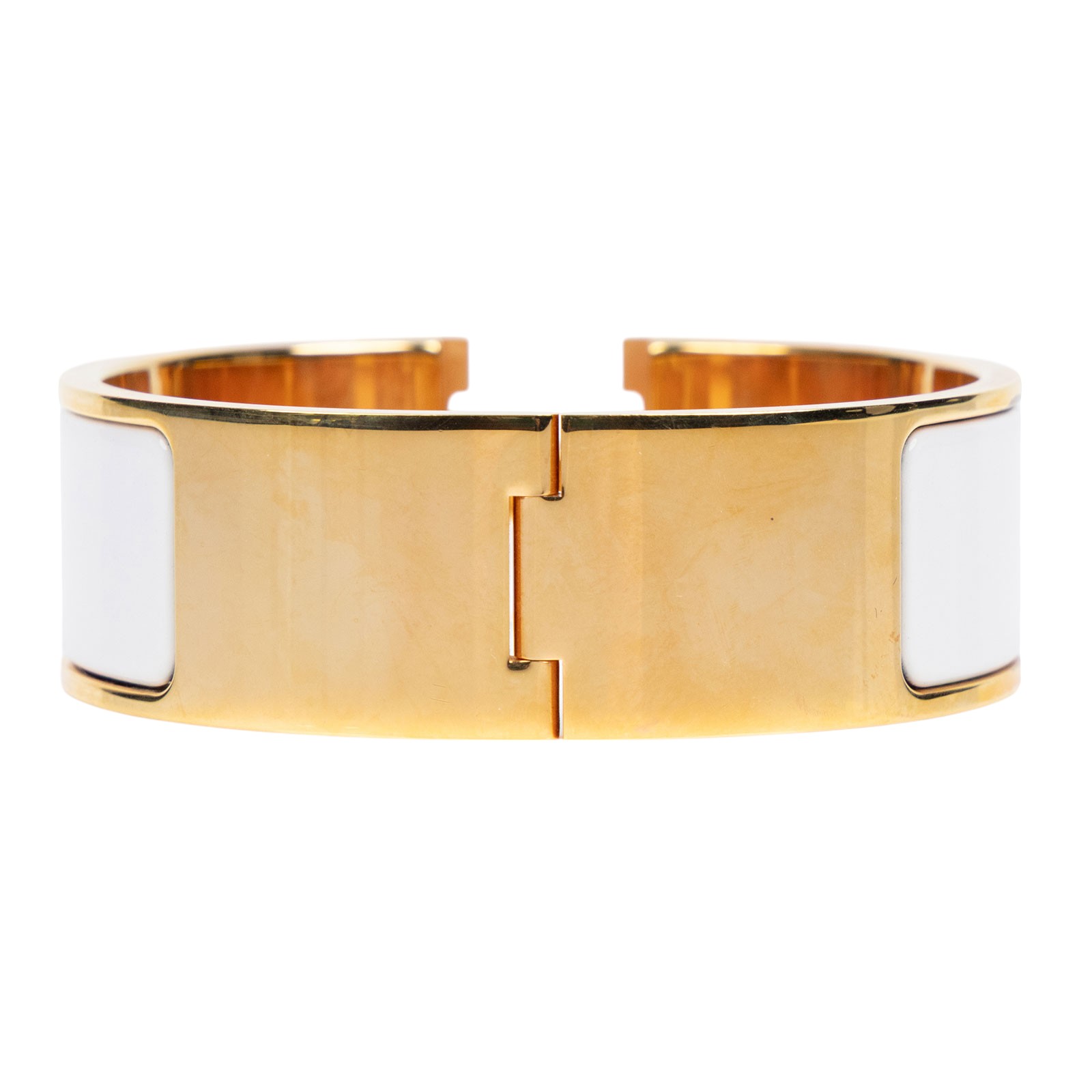 愛馬仕 Hermès Clic H PM 寬版 手環 CLICHBWPM  白玫金CLIC H手環 PM 寬 無附屬品