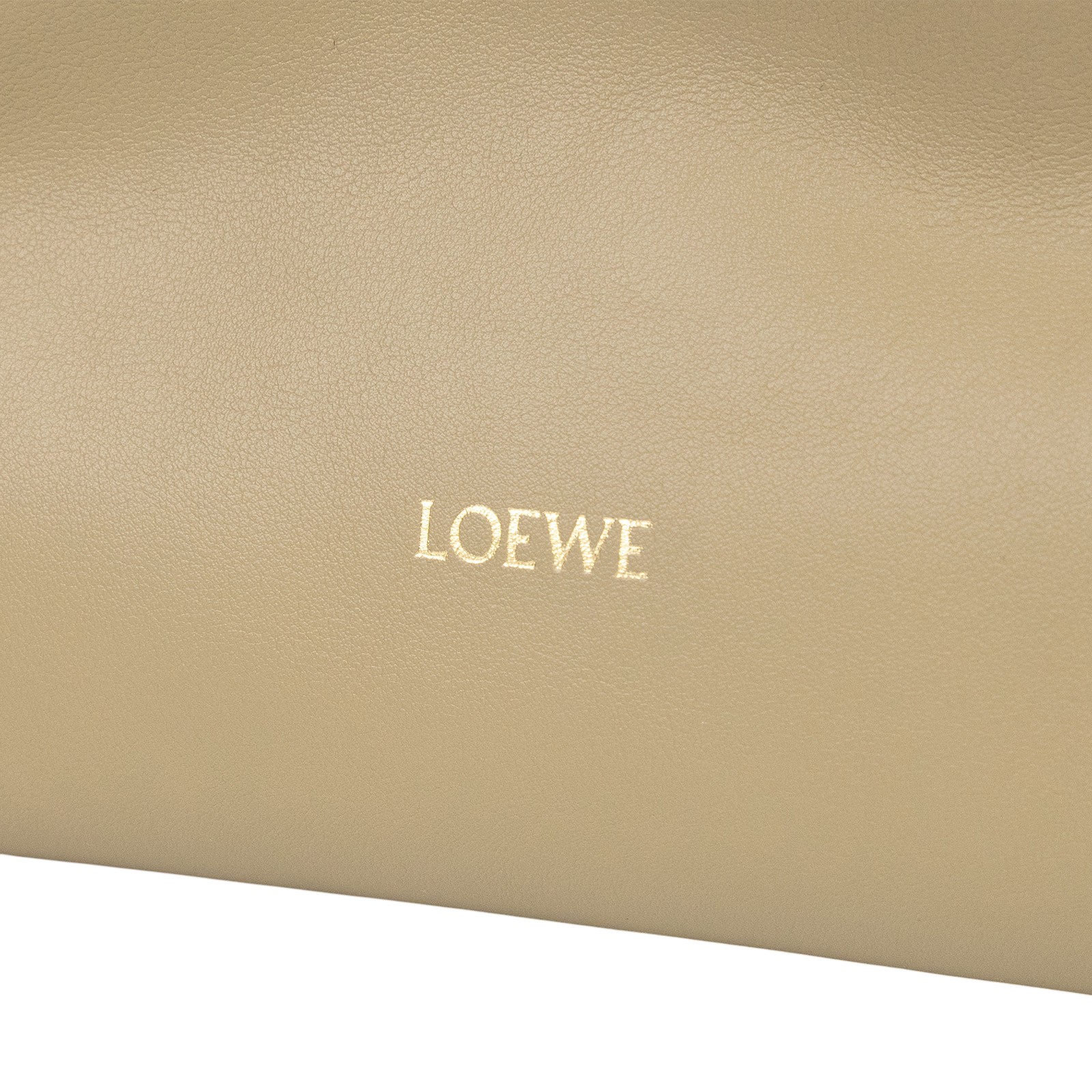 羅意威 LOEWE Mini Flamenco clutch 小牛皮 迷你 肩背包 A411FC2X73 奶茶FLAMENCO MINI 防塵袋