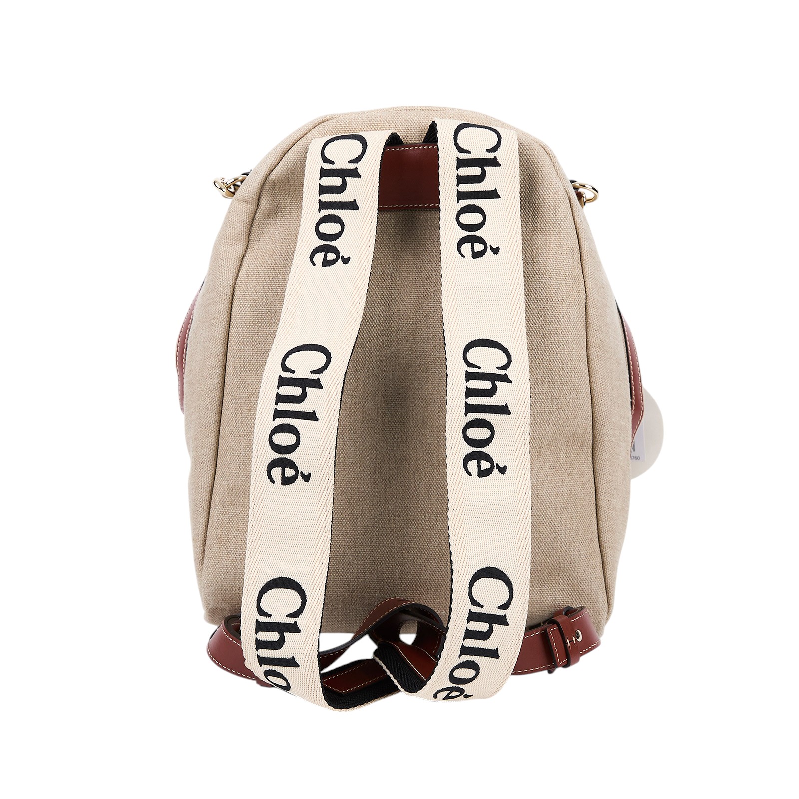 蔻依 CHLOE Woody 後背包 CHC23AS379L0627S 棕WOODY後背包 防塵袋