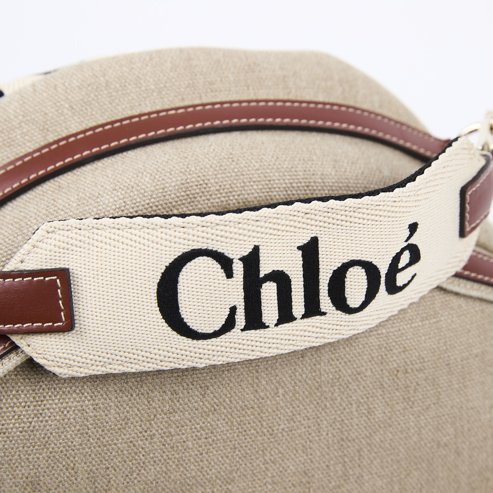 蔻依 CHLOE Woody 後背包 CHC23AS379L0627S 棕WOODY後背包 防塵袋
