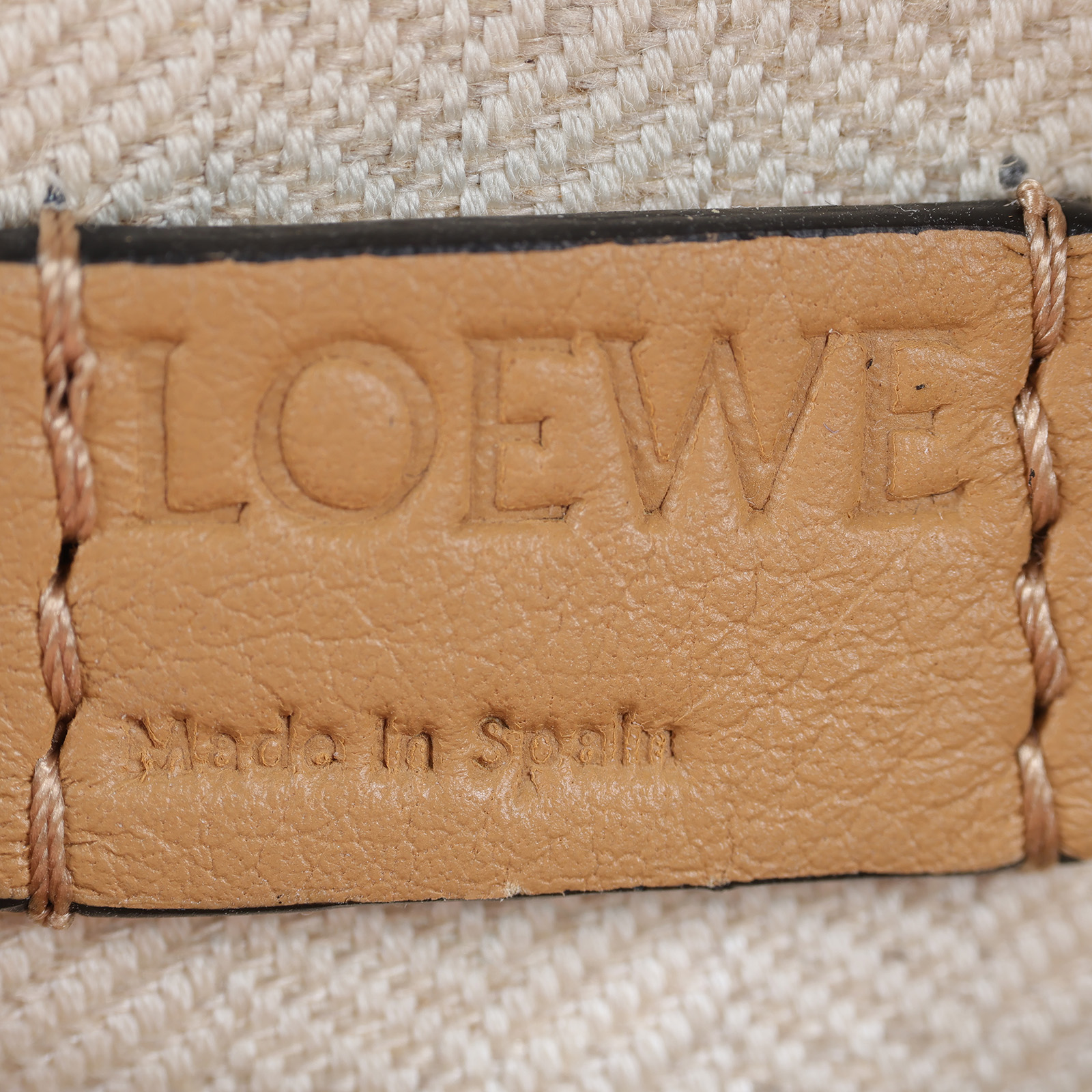 羅意威 LOEWE Puzzle mini 手提 肩背包 A510U95X34 咖/奶茶拚色 PUZZLE MINI 防塵袋
