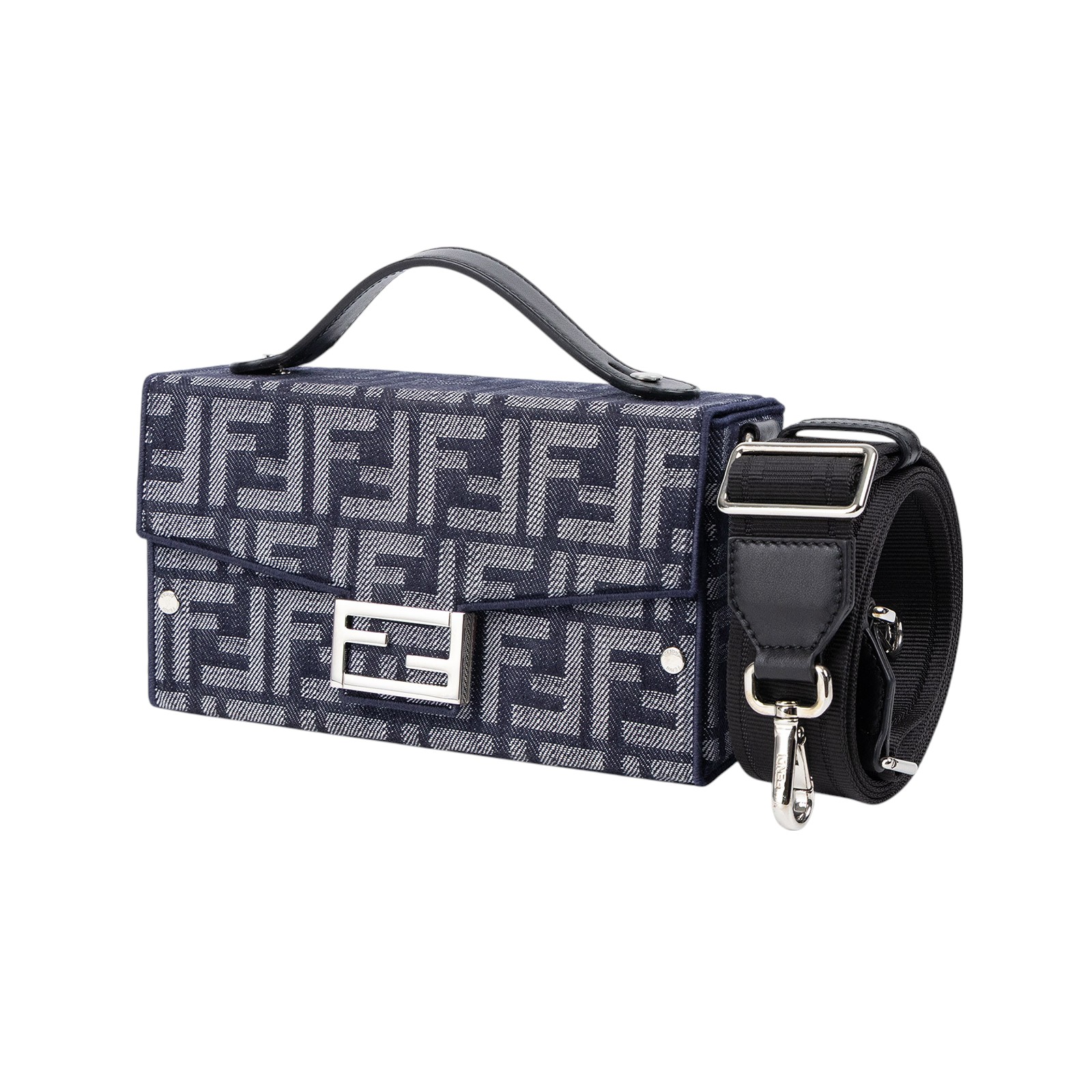 芬迪 FENDI Baguette Soft Trunk 肩背 手提包 7VA565AG0MF  原廠盒子/防塵袋