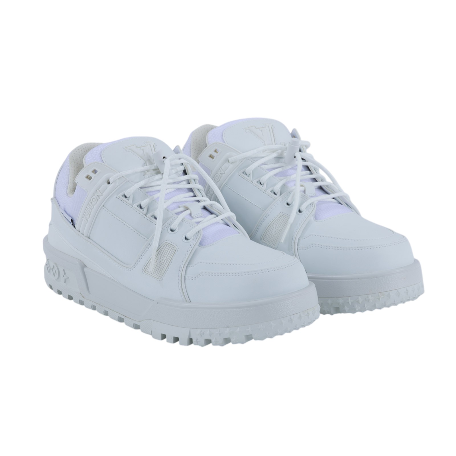 路易威登 LOUIS VUITTON LV Trainer Snow 運動鞋 白色 1ADEV6 白Trainer Snow 運動鞋 原廠盒子/防塵袋