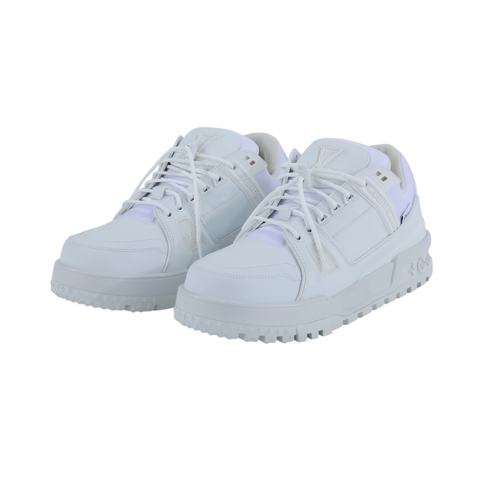 路易威登 LOUIS VUITTON LV Trainer Snow 運動鞋 白色 1ADEV6 白Trainer Snow 運動鞋 原廠盒子/防塵袋