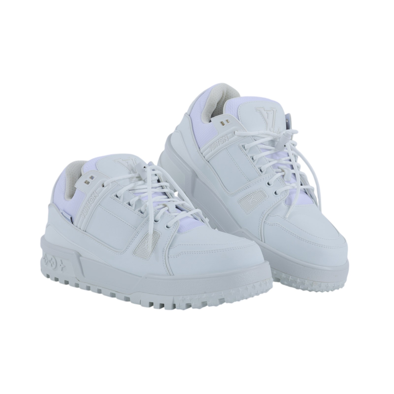 路易威登 LOUIS VUITTON LV Trainer Snow 運動鞋 白色 1ADEV6 白Trainer Snow 運動鞋 原廠盒子/防塵袋