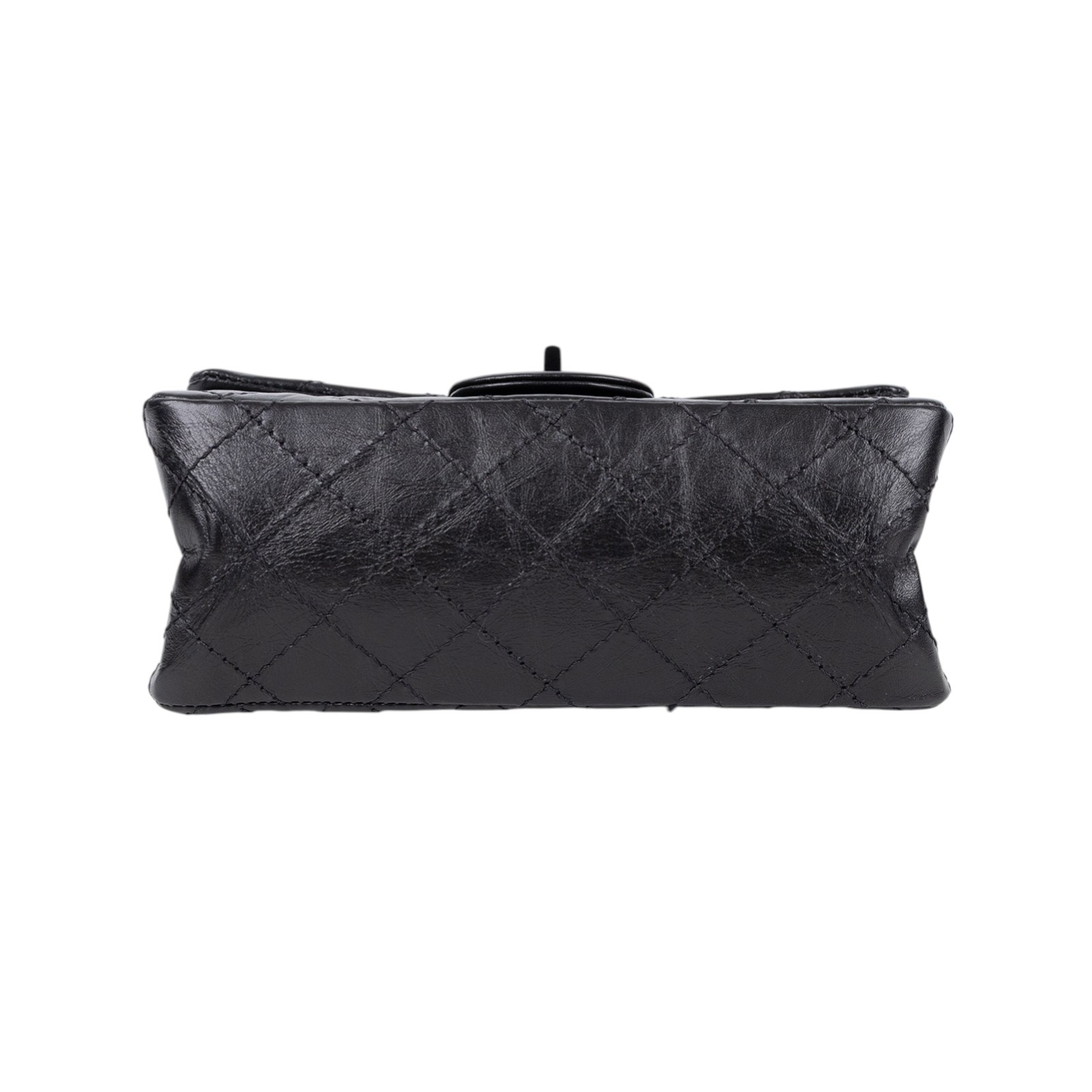 香奈兒 CHANEL 2.55 迷你 口蓋包 AS0874 晶片款 SO BLACK 2.55 MINI 防塵袋/原廠盒子