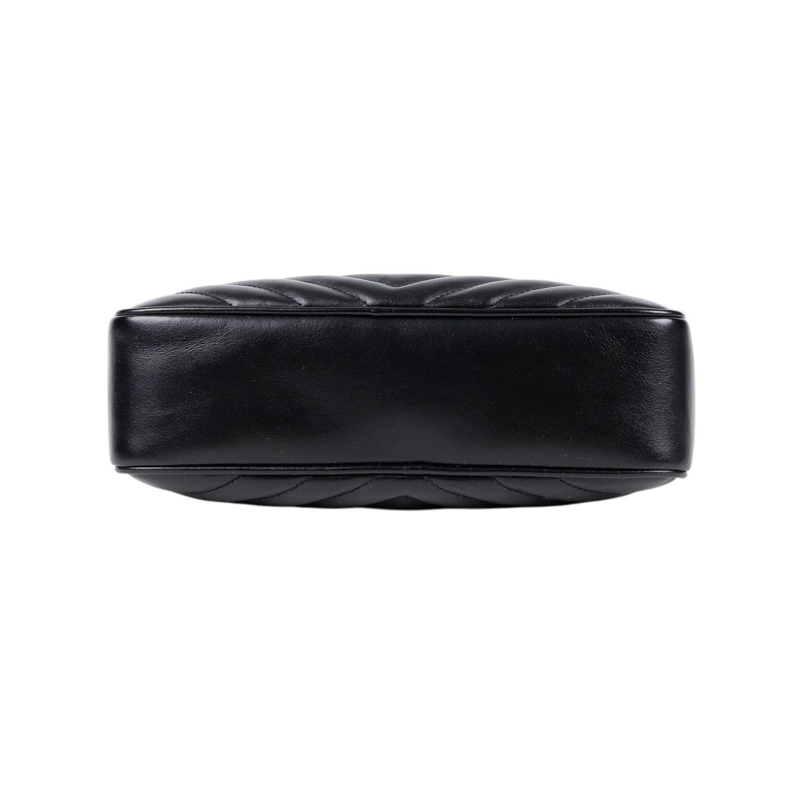 聖羅蘭 YSL SAINT LAURENT Monogram V字紋 流蘇 斜背包 520534DV707 黑流蘇相機包 防塵袋/保證卡