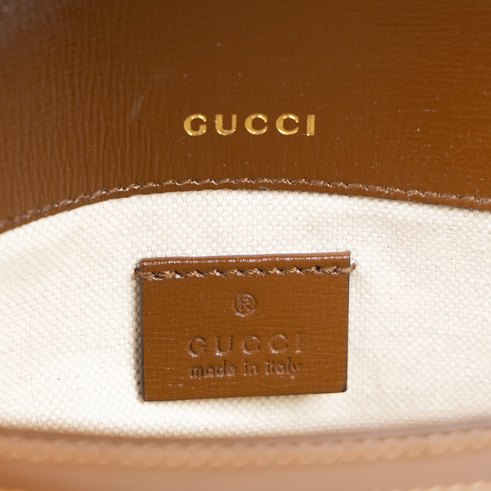 古馳 GUCCI Horsebit 1955 迷你 馬鞍包 658574 520981 棕雙G1955 Horsebit 肩背包 防塵袋