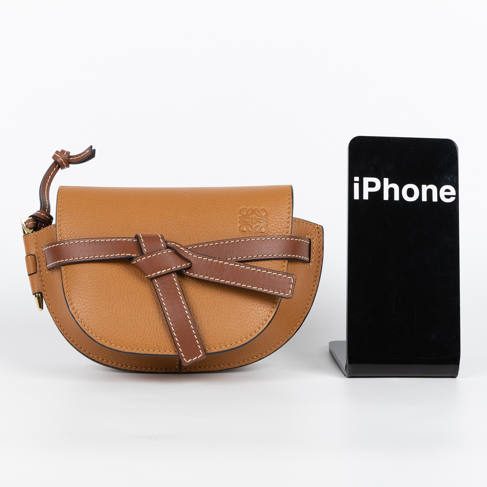 羅意威 LOEWE Mini Gate Dual bag 迷你 小牛皮 肩背包 A650N46X02 咖GATE MINI 無附屬品