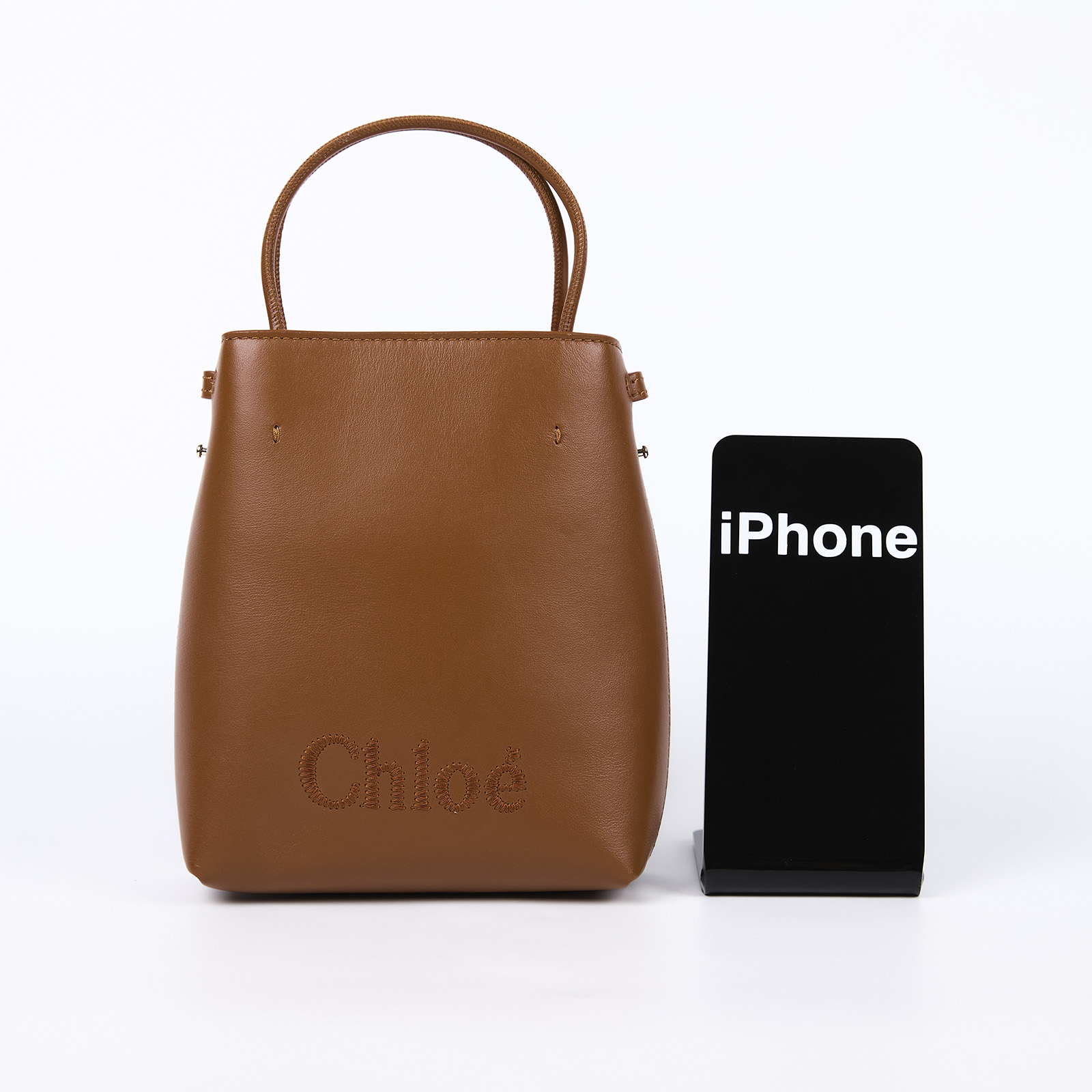 蔻依 CHLOE Sense 手提包 C23UP873I10 焦糖色 Sense水桶 防塵袋/保證卡