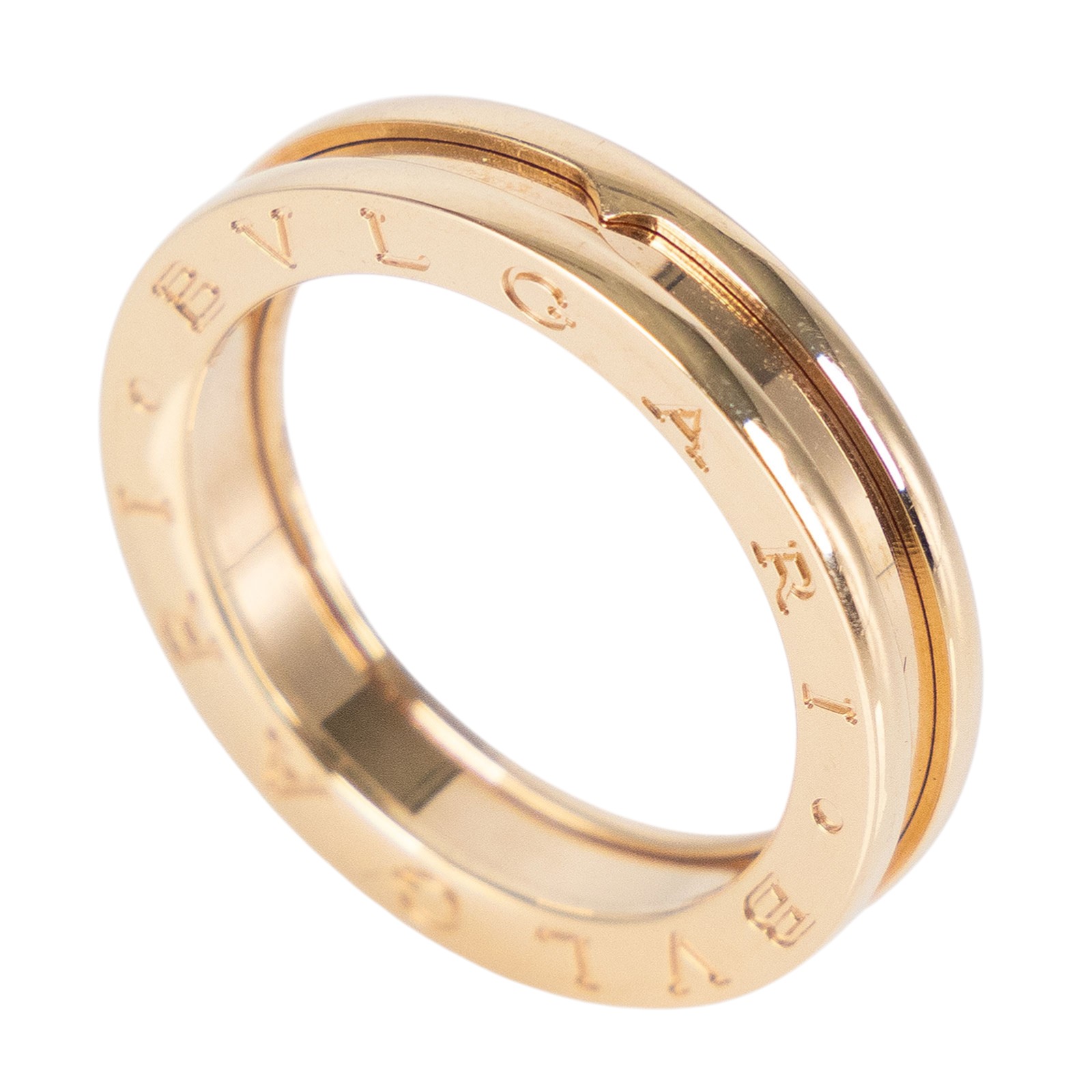 寶格麗 BVLGARI B.zero1 Ring 戒指 336000 RG B.ZERO1單圈戒指 #59 原廠盒子