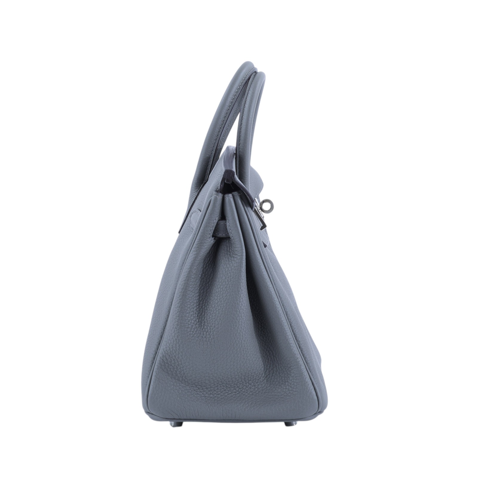 愛馬仕 Hermès Birkin Bag 柏金包 25 積雨雲灰 H041344CK0L H041344CK U刻  防塵袋/原廠盒子/雨衣/鎖組/購買證明