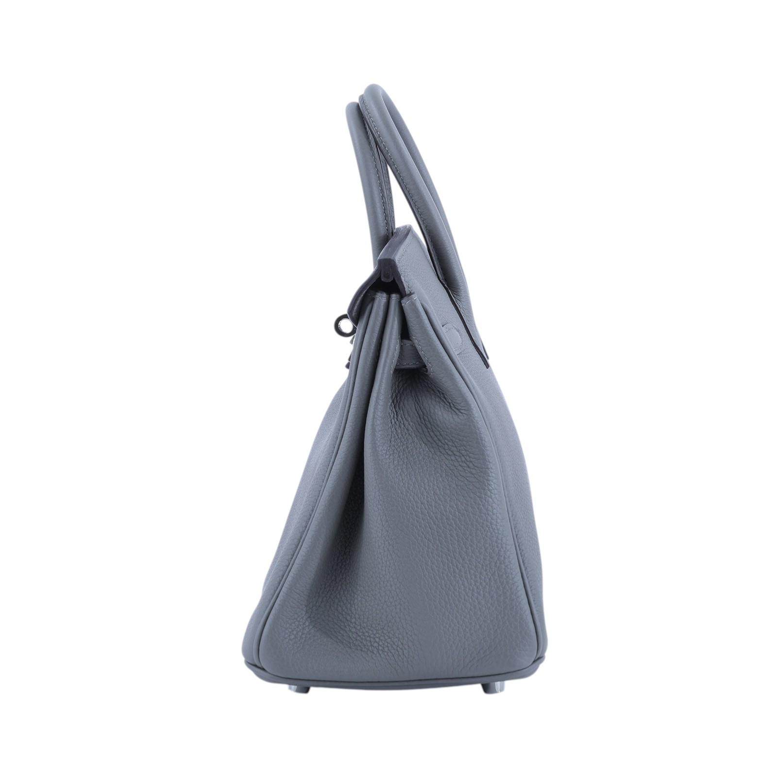 愛馬仕 Hermès Birkin Bag 柏金包 25 積雨雲灰 H041344CK0L H041344CK U刻  防塵袋/原廠盒子/雨衣/鎖組/購買證明