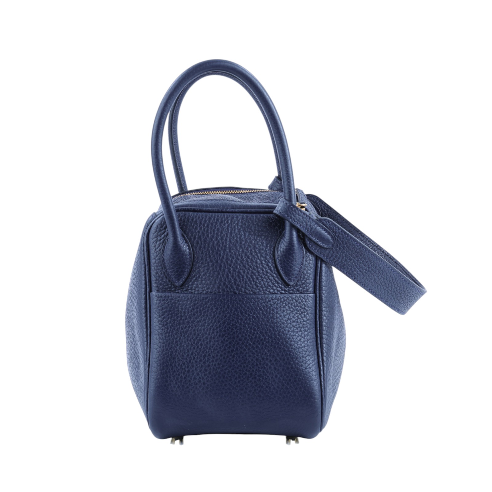 愛馬仕 Hermès Lindy 琳迪包 26 LD26 U刻 LINDY26午夜藍 防塵袋/原廠盒子/購買證明