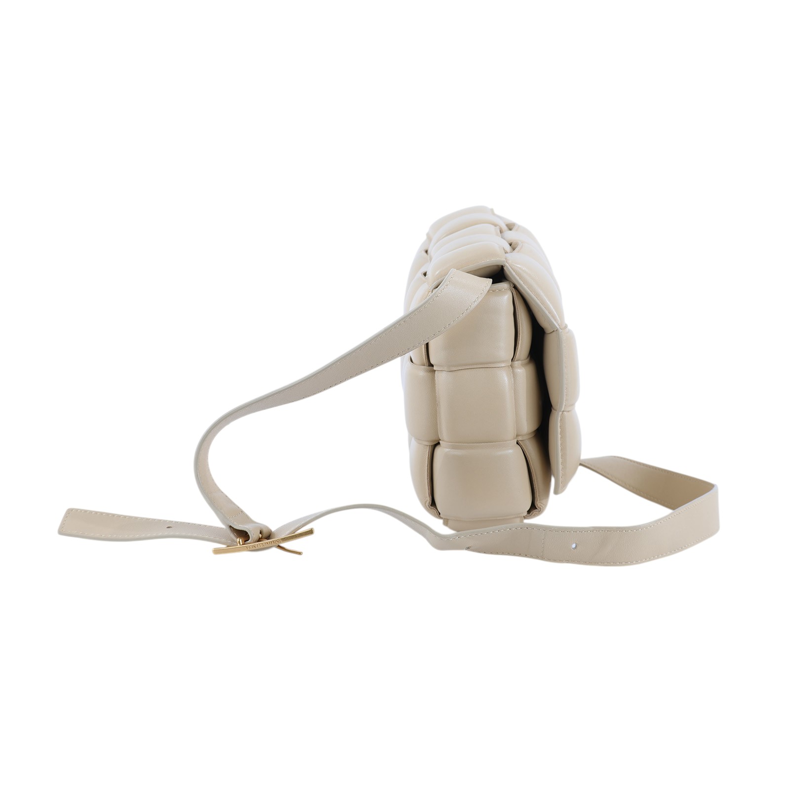 寶緹嘉 BOTTEGA VENETA Padded Cassette 枕頭編織包 591970VCQR1 奶茶PADDED CASSETTE 防塵袋