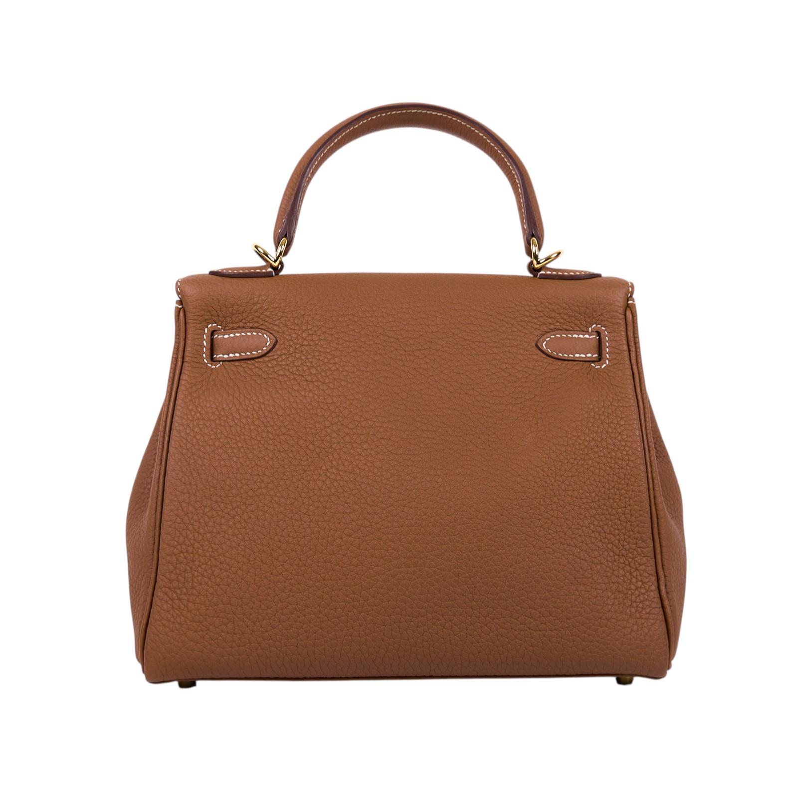 愛馬仕 Hermès Kelly Bag 凱莉包 25 金棕 金色五金 H044624CC37 H044624CC U刻  防塵袋/原廠盒子/鎖組/雨衣/購買證明