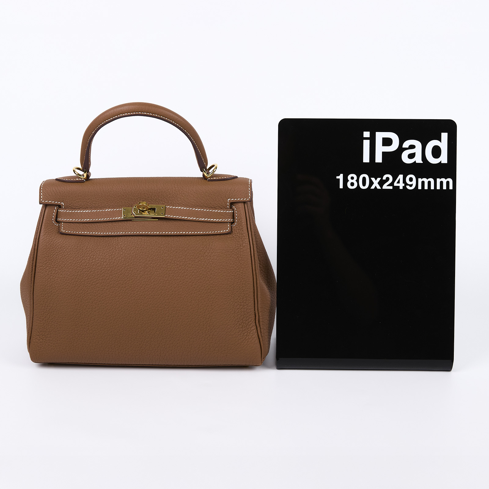 愛馬仕 Hermès Kelly Bag 凱莉包 25 金棕 金色五金 H044624CC37 H044624CC U刻  防塵袋/原廠盒子/鎖組/雨衣/購買證明