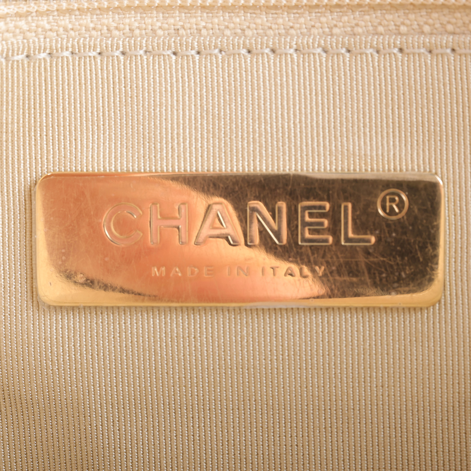 香奈兒 CHANEL 19 口蓋包 菱格紋 金銀鍊帶 手提 肩背包  奶茶19 小號 防塵袋/原廠盒子