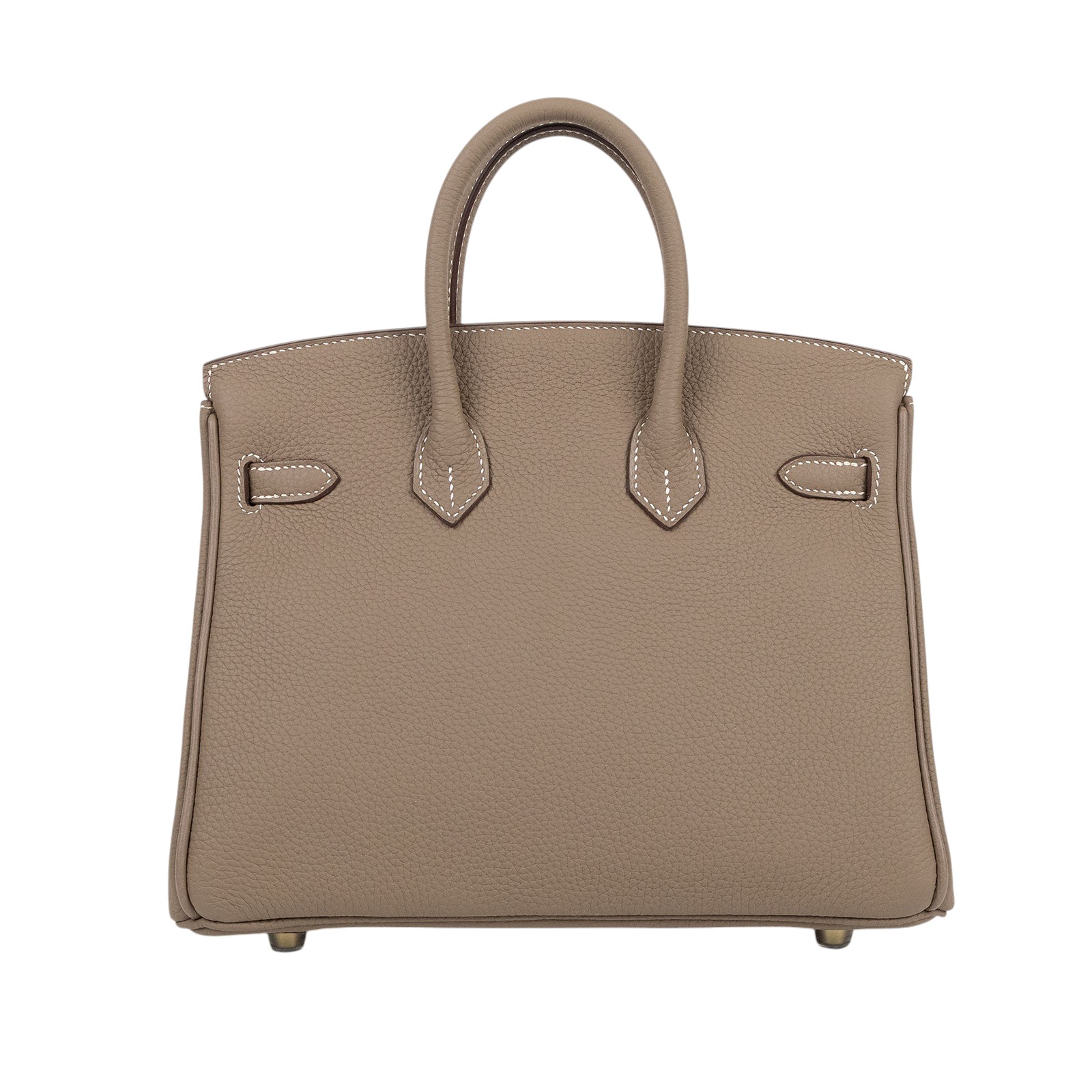 愛馬仕 Hermès Birkin Bag 柏金包 25 H041344 D刻 大象灰BIRKIN25 防塵袋/原廠盒子/鎖組/雨衣