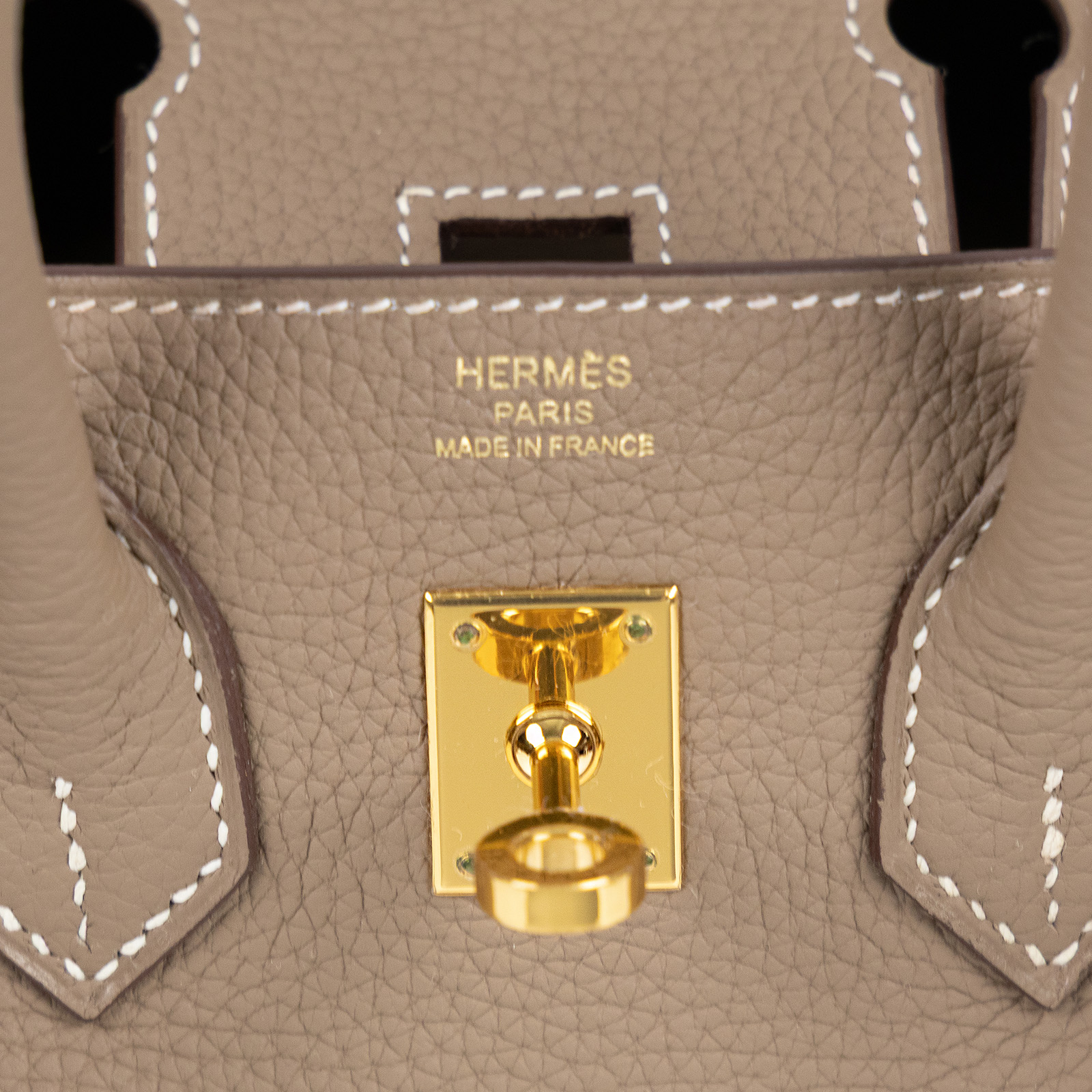 愛馬仕 Hermès Birkin Bag 柏金包 25 H041344 D刻 大象灰BIRKIN25 防塵袋/原廠盒子/鎖組/雨衣