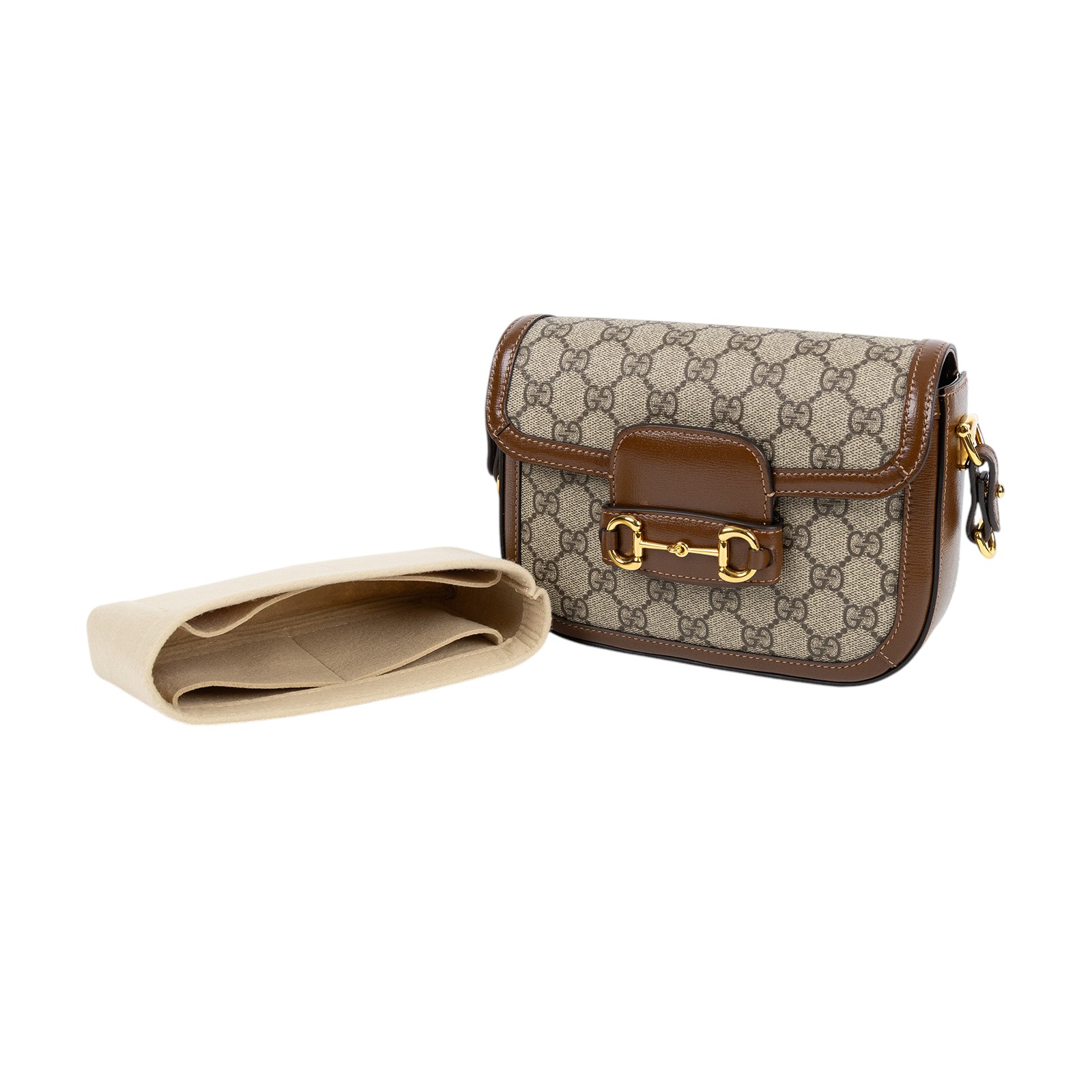 古馳 GUCCI Horsebit 1955 迷你 馬鞍包 658574 520981 老花1955 MINI 防塵袋/原廠盒子