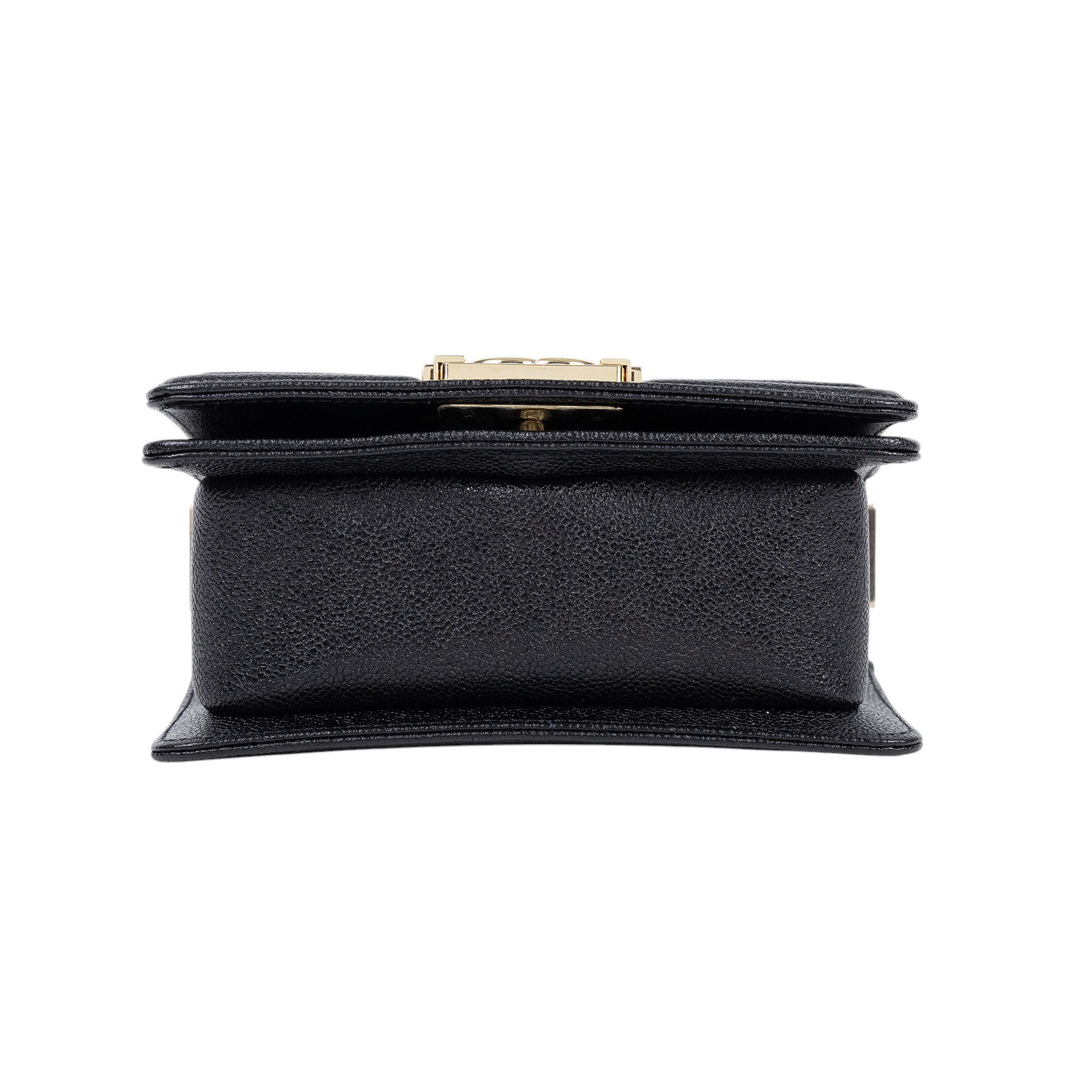 香奈兒 CHANEL Boy 迷你 口蓋包 A67364 晶片款 黑金荔枝MINI BOY 原廠盒子