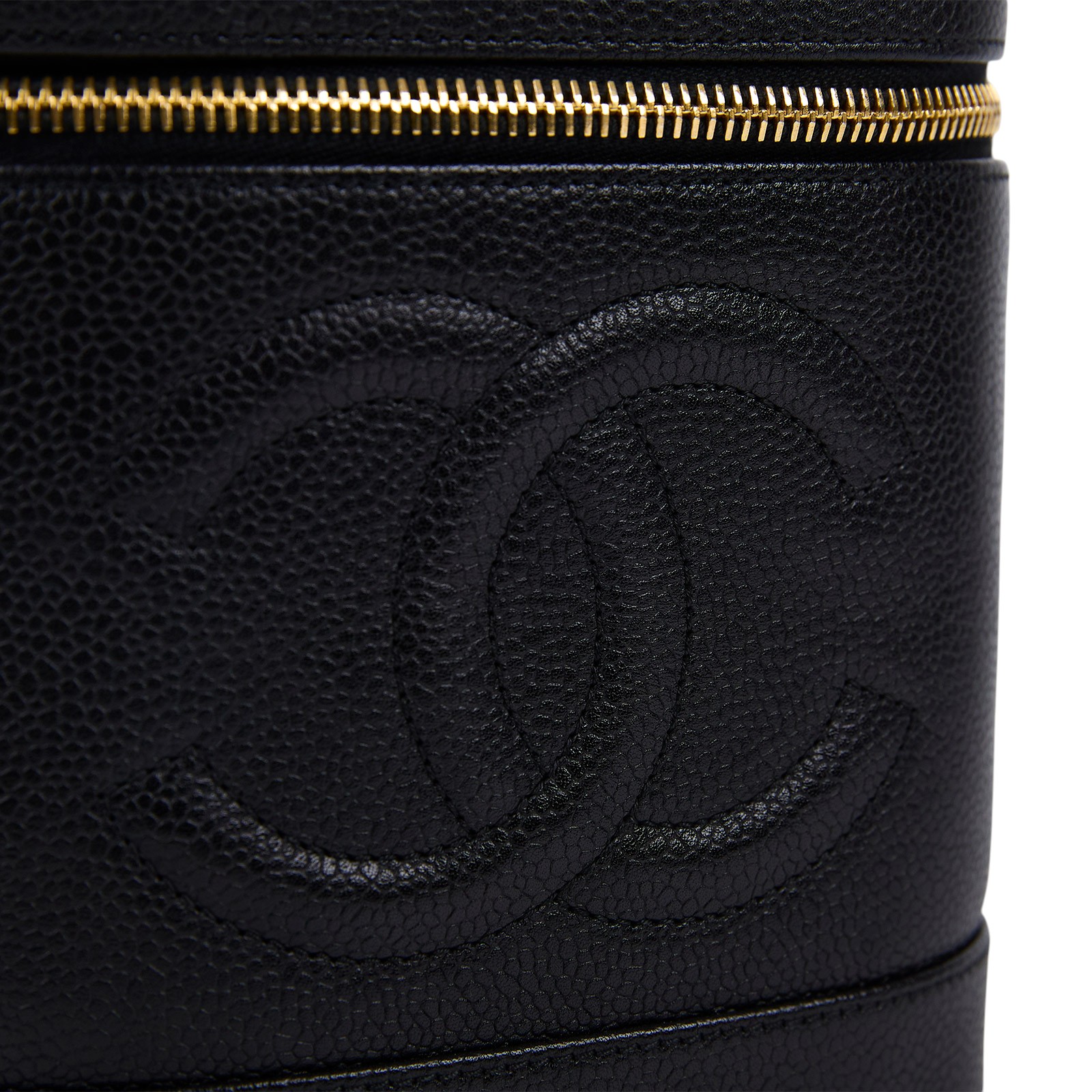 香奈兒 CHANEL Vanity Case 手提 化妝箱 A01998 黑VINTAGE化妝箱 防塵袋/原廠盒子/保證卡