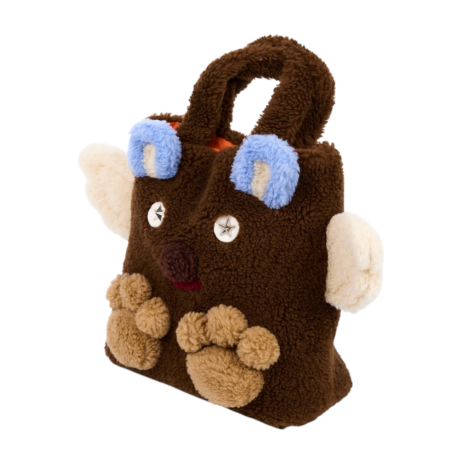 古馳 GUCCI 絨毛托特包 581007 毛毛熊托特 無附屬品