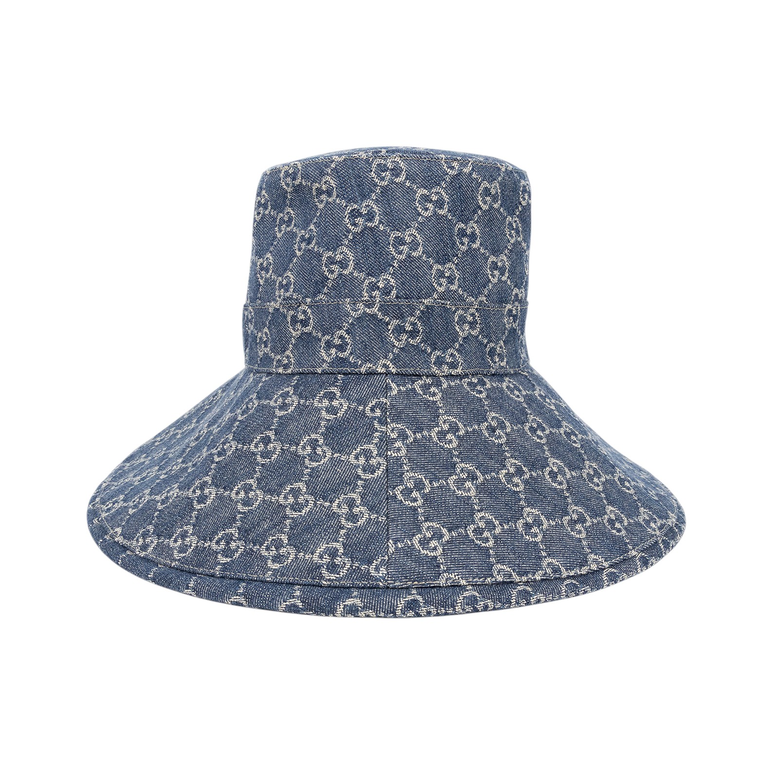 古馳 GUCCI GG 漁夫帽 631958_M 大牛仔遮陽帽#M 原廠盒子