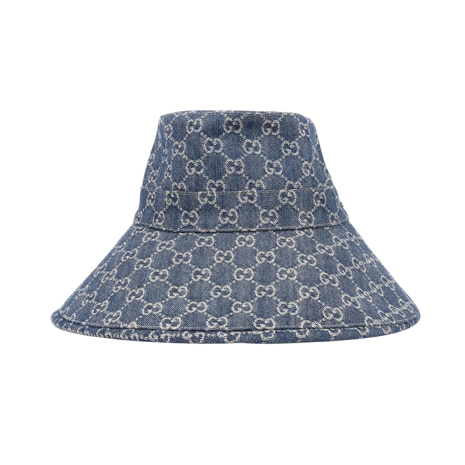 古馳 GUCCI GG 漁夫帽 631958_M 大牛仔遮陽帽#M 原廠盒子