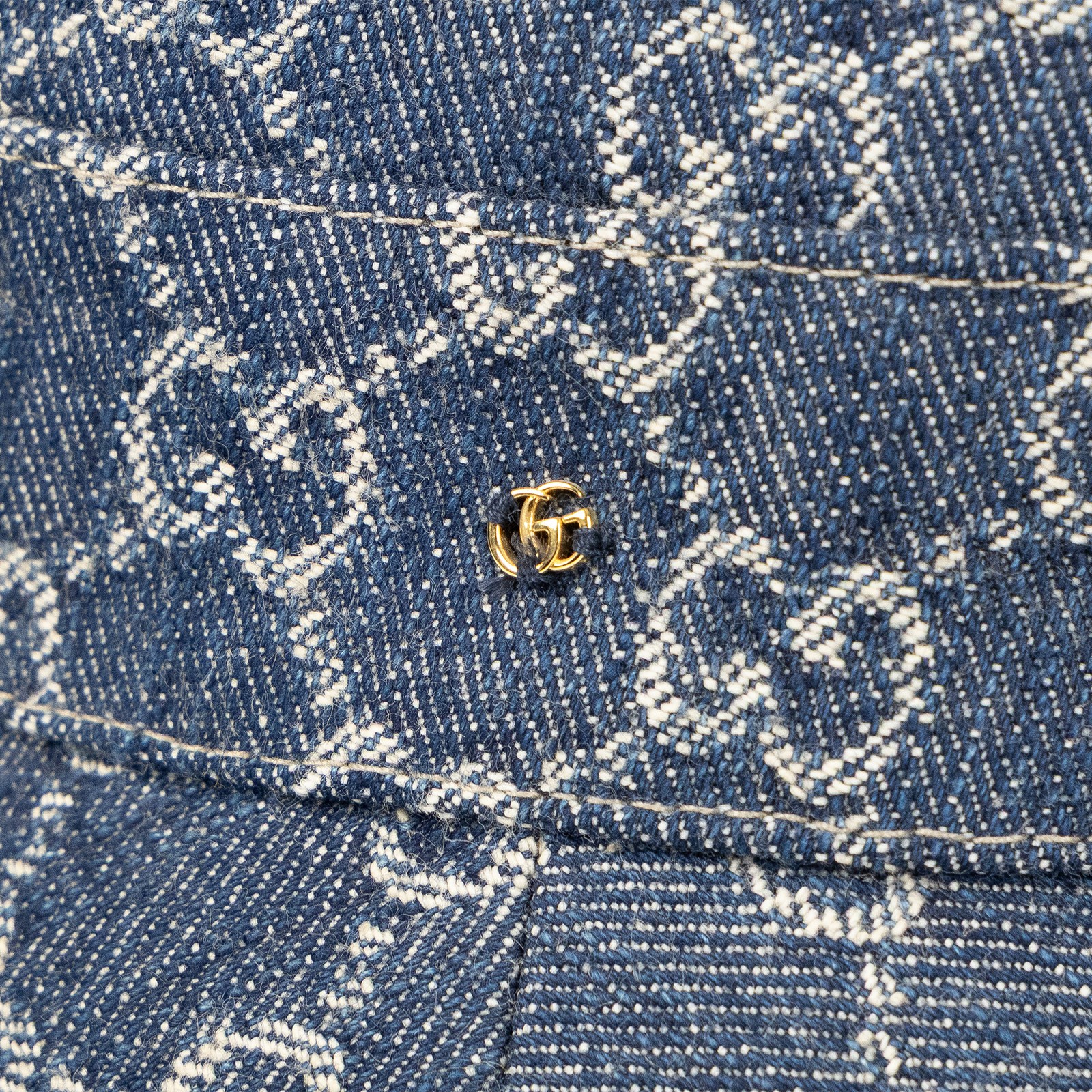 古馳 GUCCI GG 漁夫帽 631958_M 大牛仔遮陽帽#M 原廠盒子