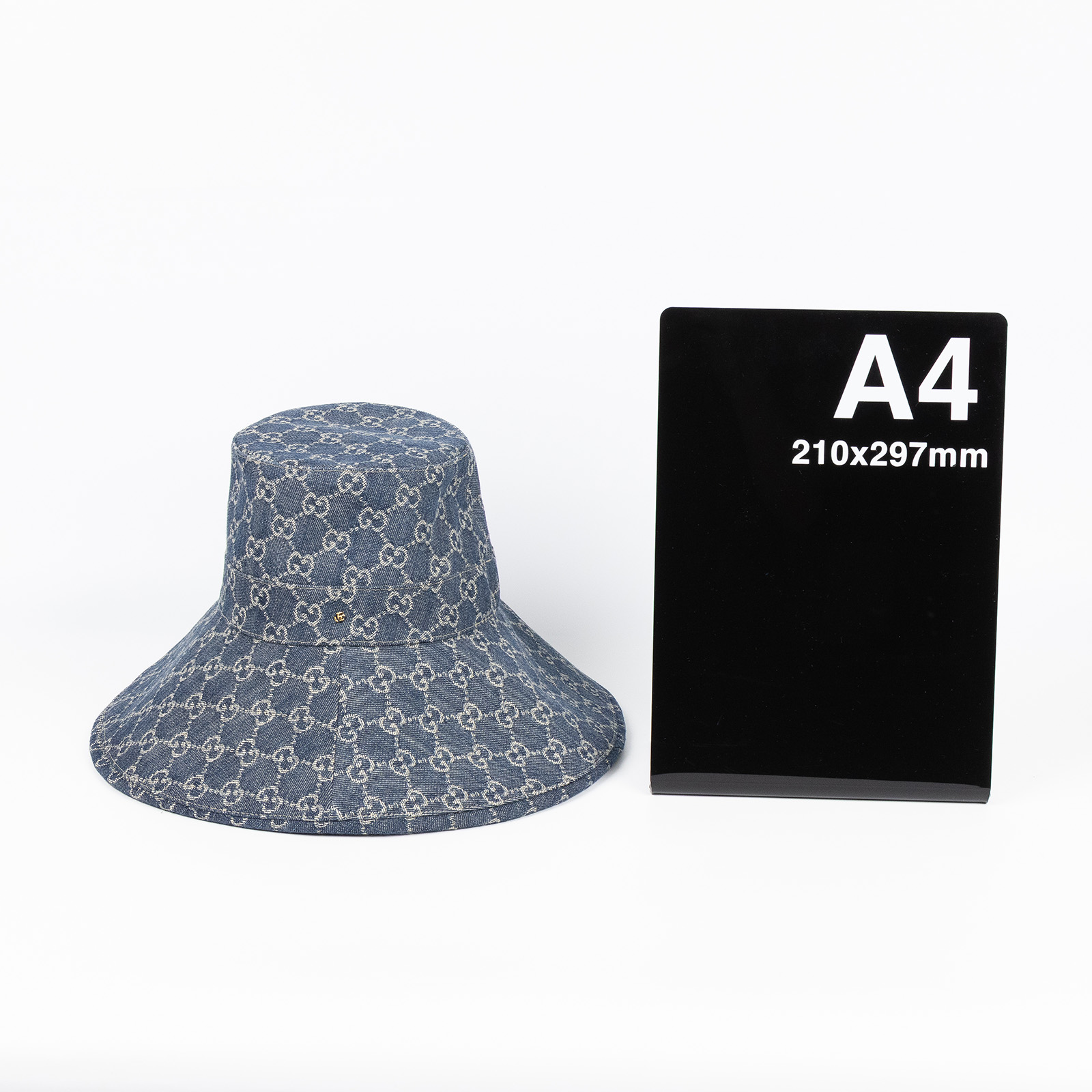 古馳 GUCCI GG 漁夫帽 631958_M 大牛仔遮陽帽#M 原廠盒子