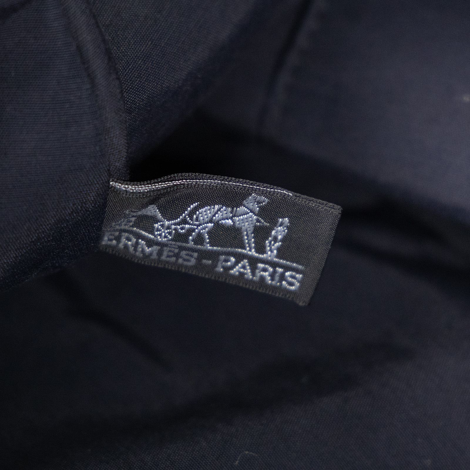 愛馬仕 Hermes Bolide 收納包 大型  黑帆布化妝包 大 無附屬品