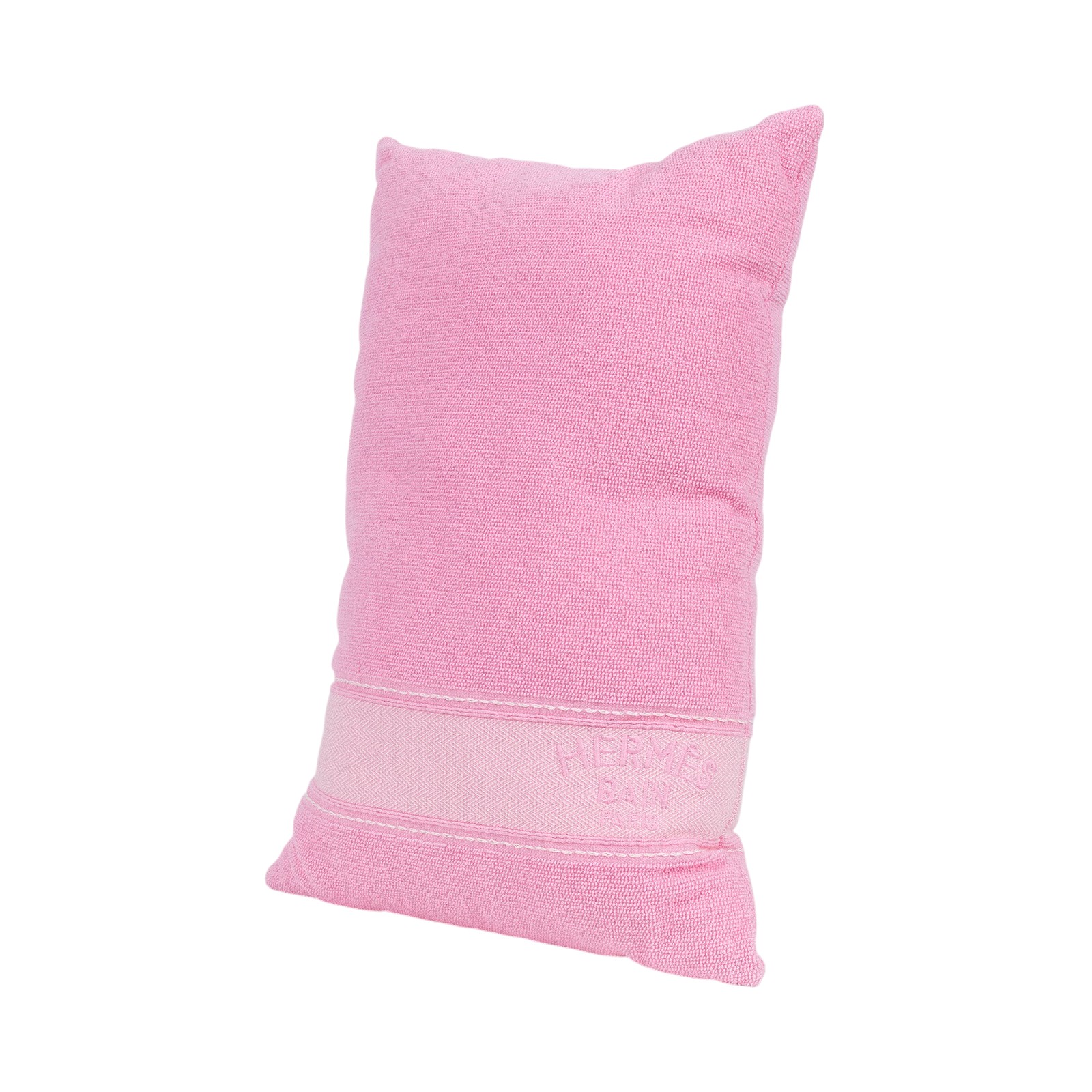 愛馬仕 Hermes Yachting Uni beach pillow 沙灘靠枕 風信子色 H102725Mv50  粉沙灘小枕頭 無附屬品