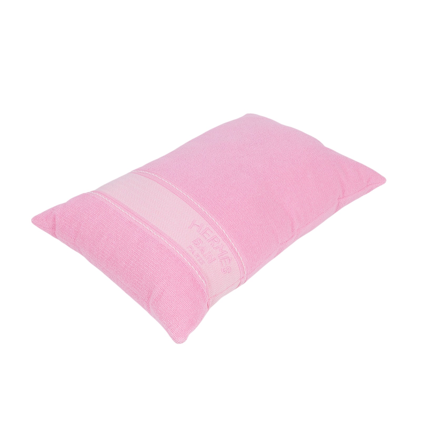 愛馬仕 Hermes Yachting Uni beach pillow 沙灘靠枕 風信子色 H102725Mv50  粉沙灘小枕頭 無附屬品