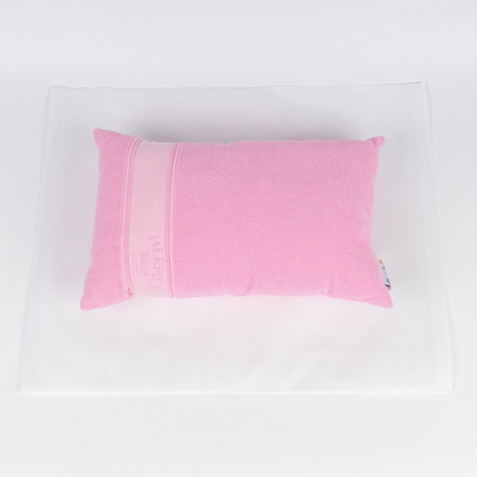 愛馬仕 Hermes Yachting Uni beach pillow 沙灘靠枕 風信子色 H102725Mv50  粉沙灘小枕頭 無附屬品
