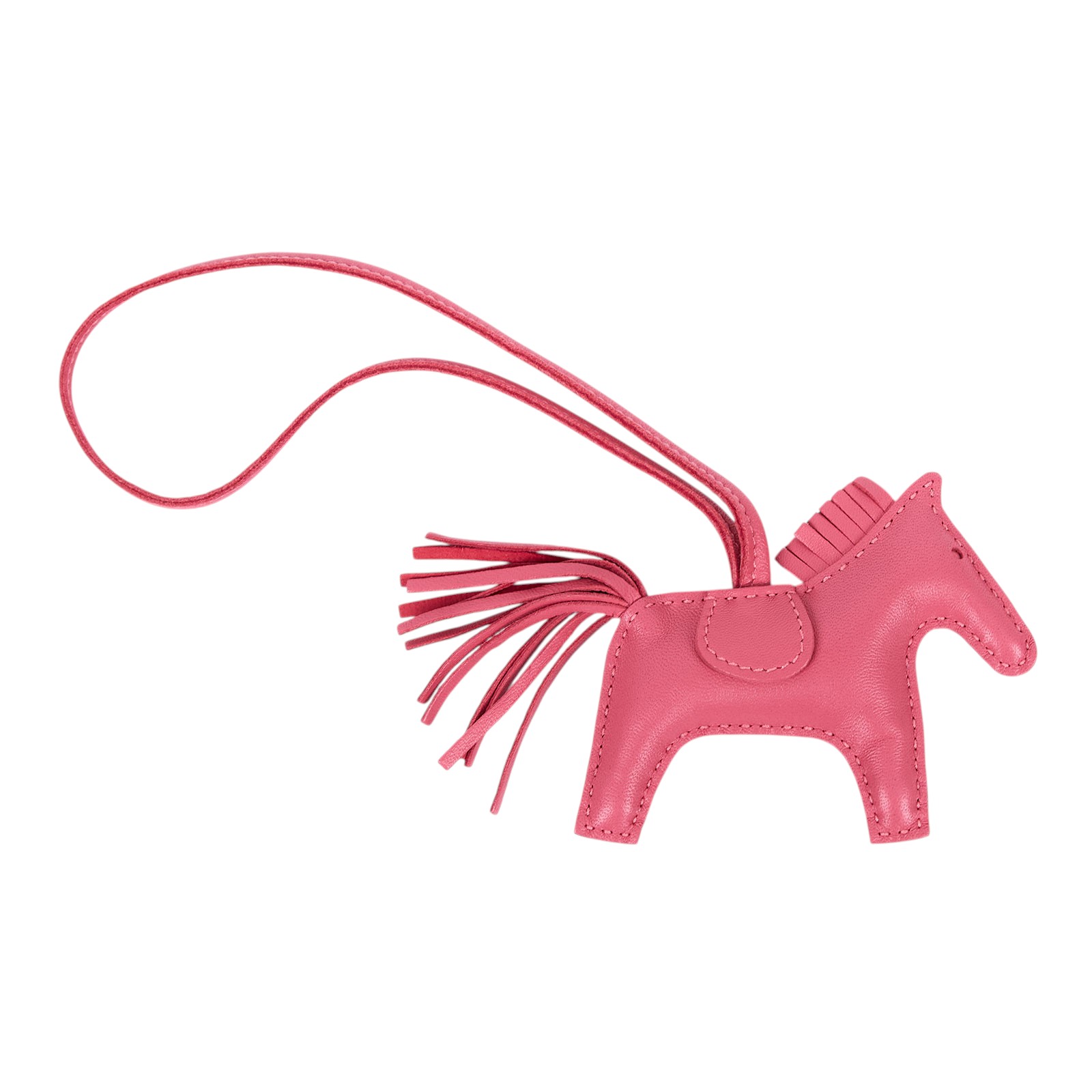 愛馬仕 Hermès Rodeo PM 飛馬 吊飾 RODEOPM D刻 SO PINK RODEO PM 原廠盒子