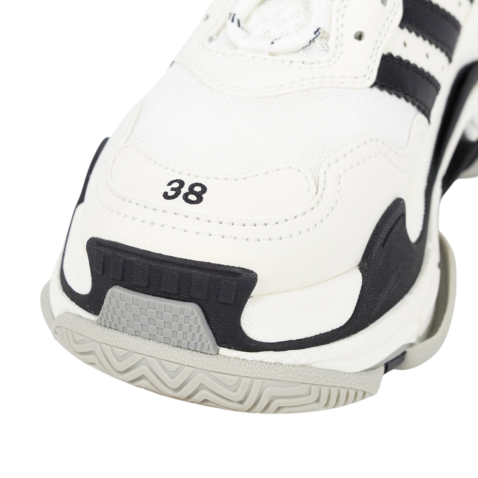 巴黎世家 BALENCIAGA ADIDAS 聯名 Speed Trainers S 運動鞋 710020W2ZB19112_38  無附屬品