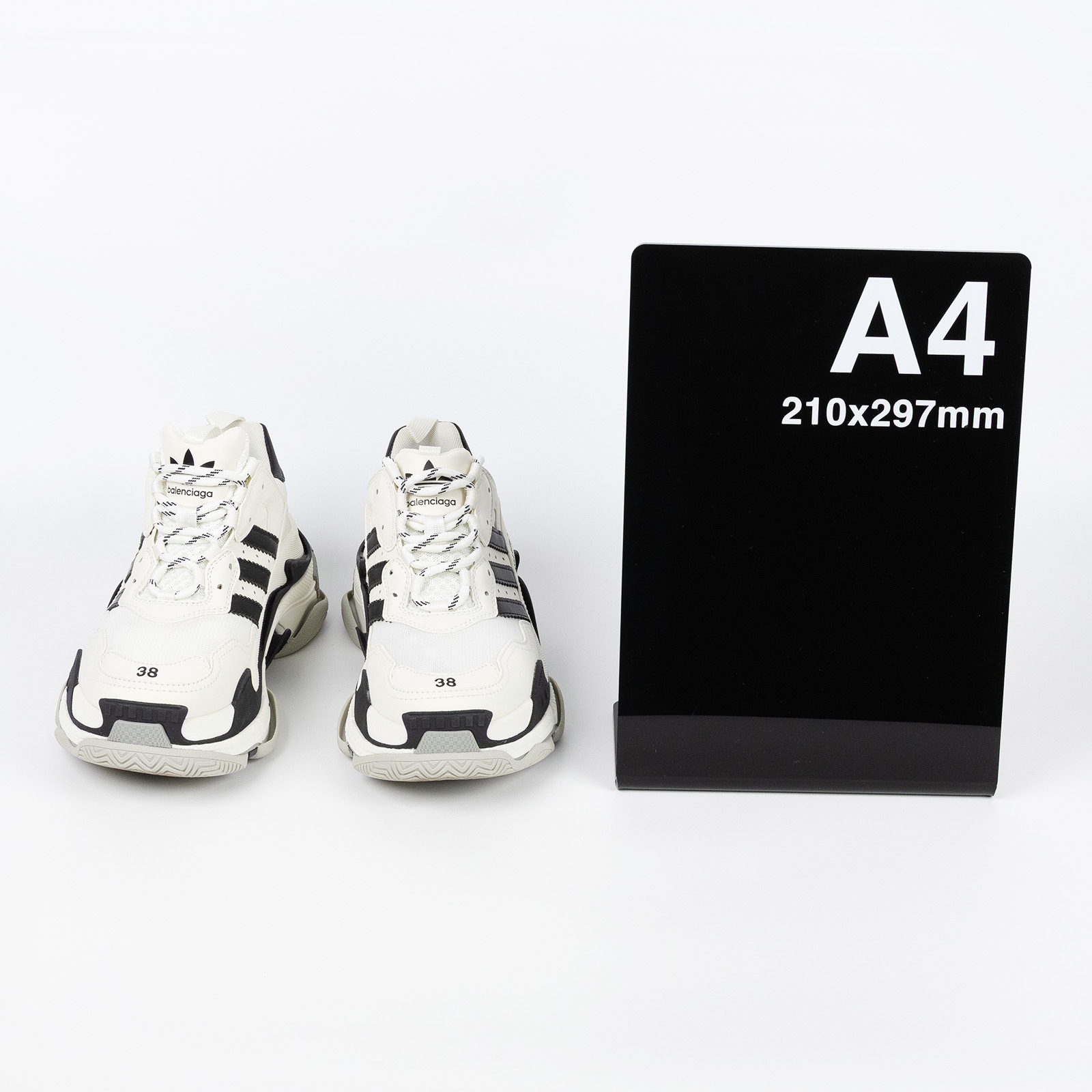 巴黎世家 BALENCIAGA ADIDAS 聯名 Speed Trainers S 運動鞋 710020W2ZB19112_38  無附屬品