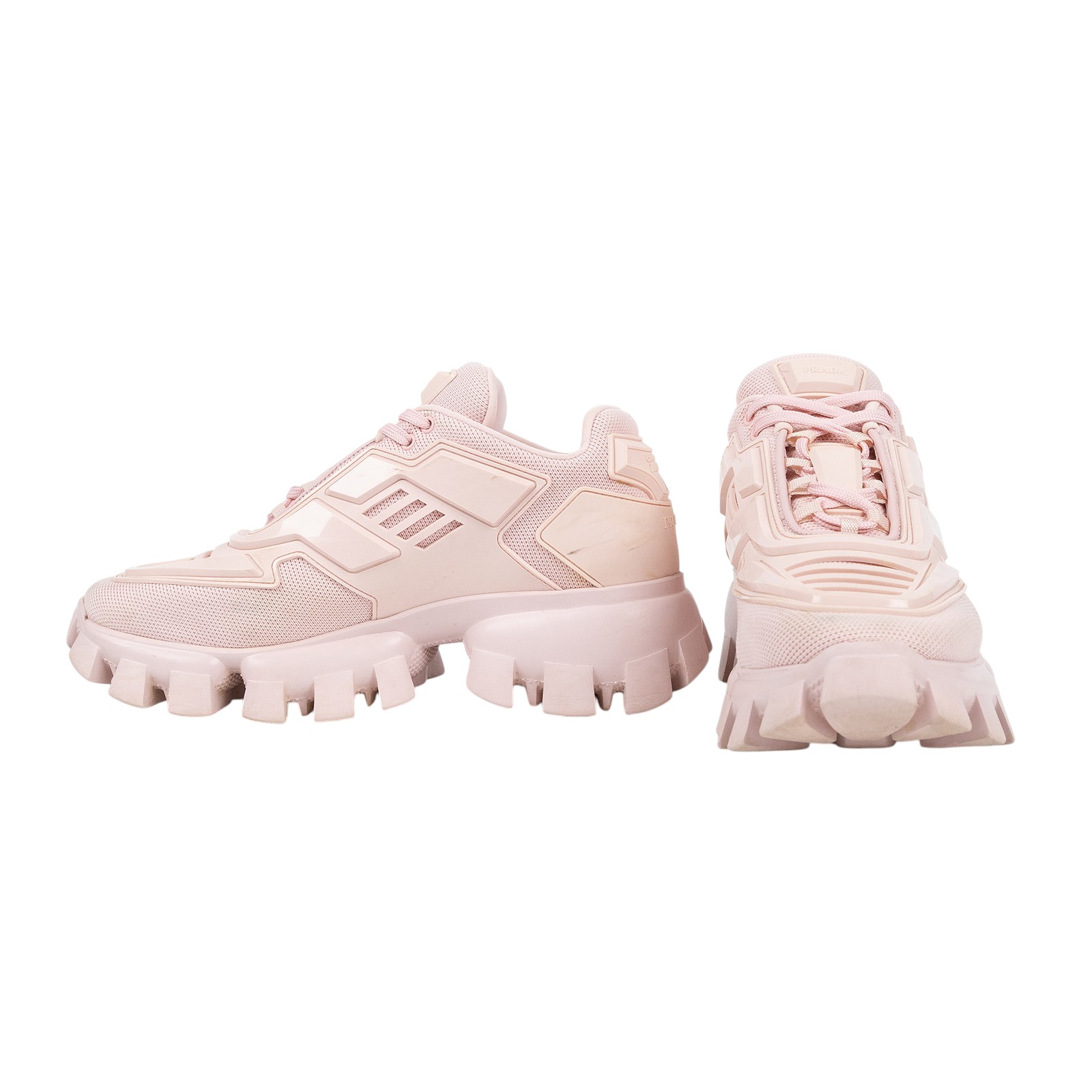 普拉達 PRADA Cloudbust Thunder 運動鞋 1E819L_3KR2_39 粉厚底運動鞋 #39 無附屬品