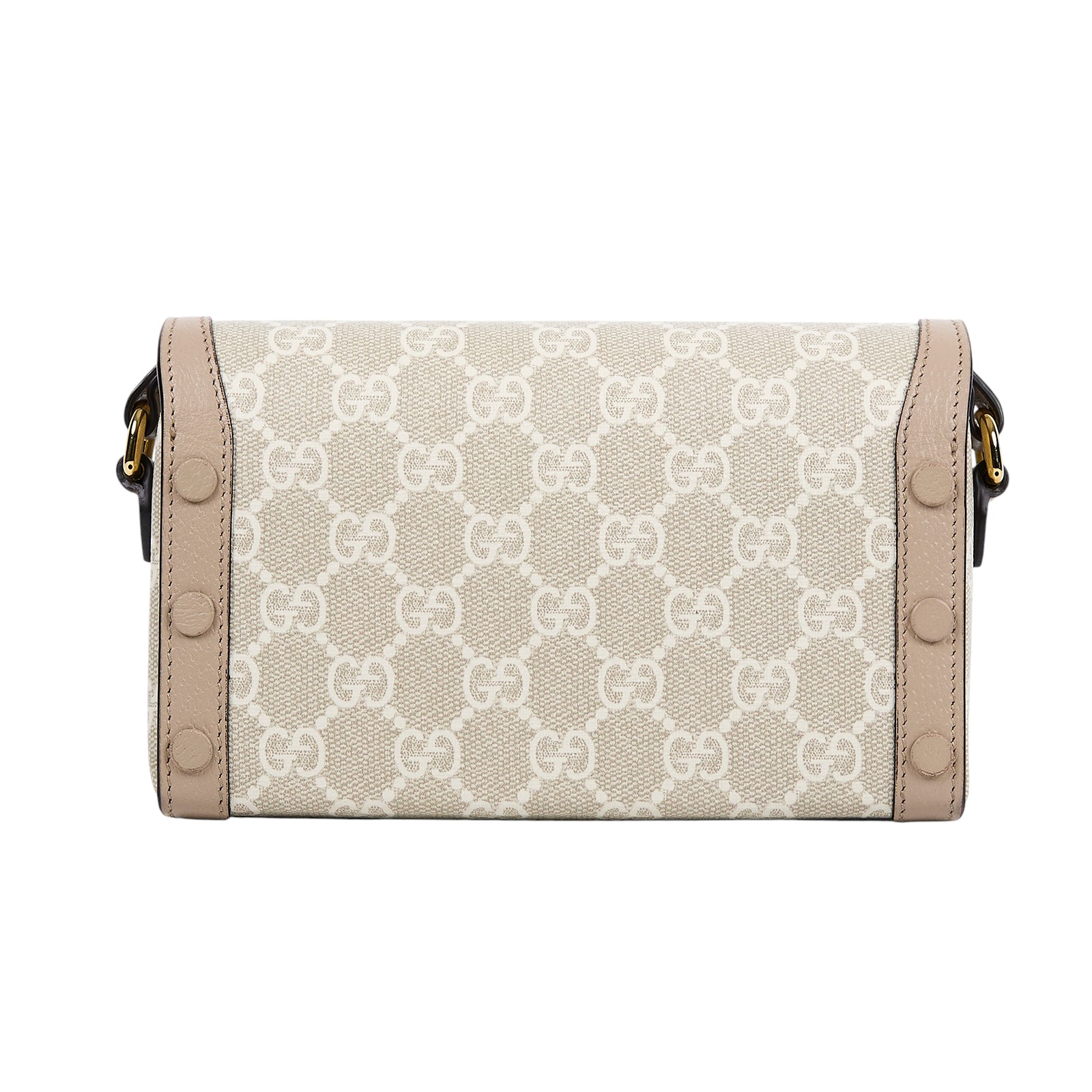 古馳 GUCCI Horsebit 1955 馬銜扣 迷你袋 斜背包 卡其色 699296 UULBG  防塵袋/原廠盒子/購買證明