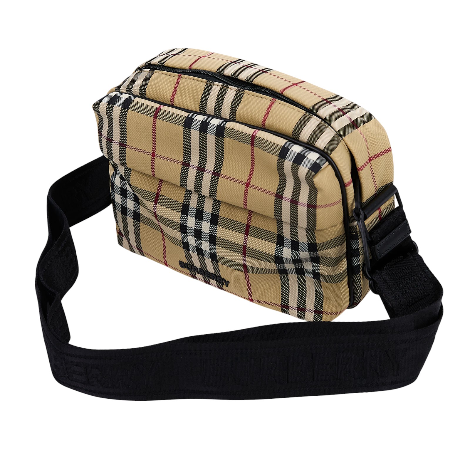 博柏利 BURBERRY ReBURBERRY Edit 斜背包 8069760 格紋相機包 防塵袋