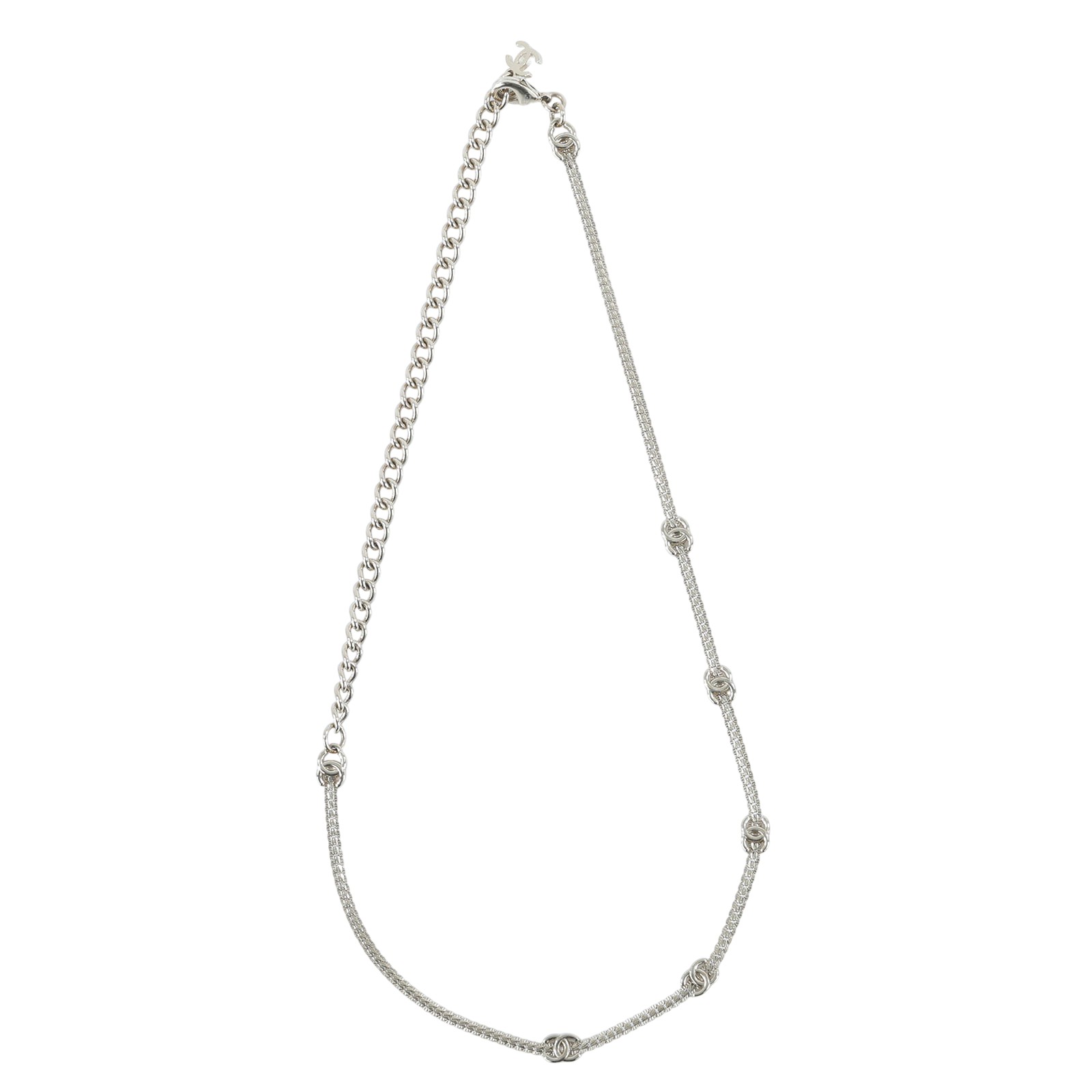 香奈兒 CHANEL 頸鍊 ABE254A24 B 淡金五花頸鍊 原廠盒子