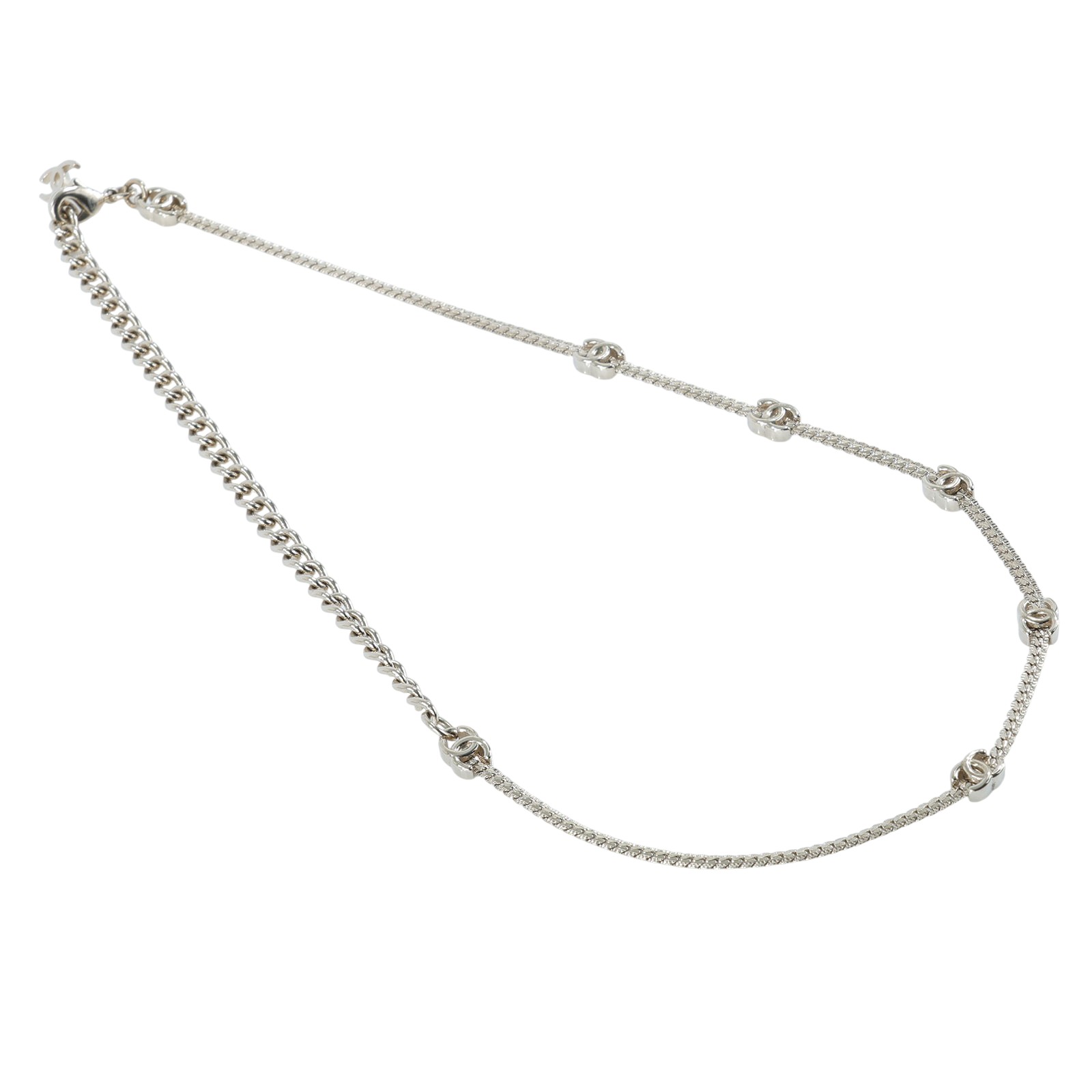 香奈兒 CHANEL 頸鍊 ABE254A24 B 淡金五花頸鍊 原廠盒子