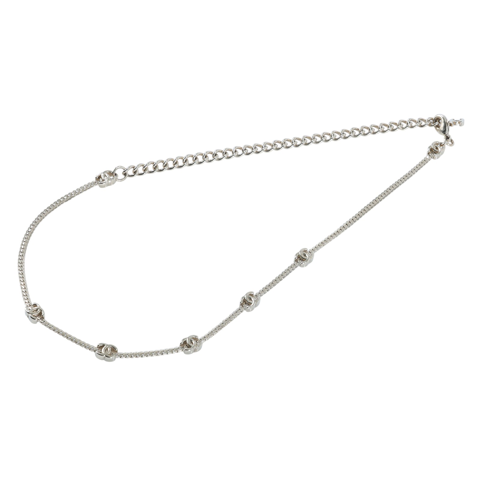 香奈兒 CHANEL 頸鍊 ABE254A24 B 淡金五花頸鍊 原廠盒子