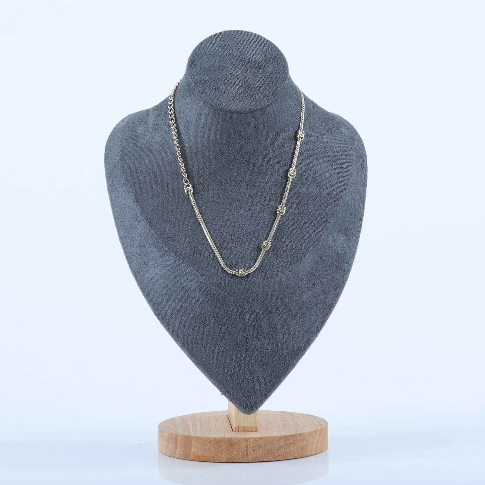 香奈兒 CHANEL 頸鍊 ABE254A24 B 淡金五花頸鍊 原廠盒子