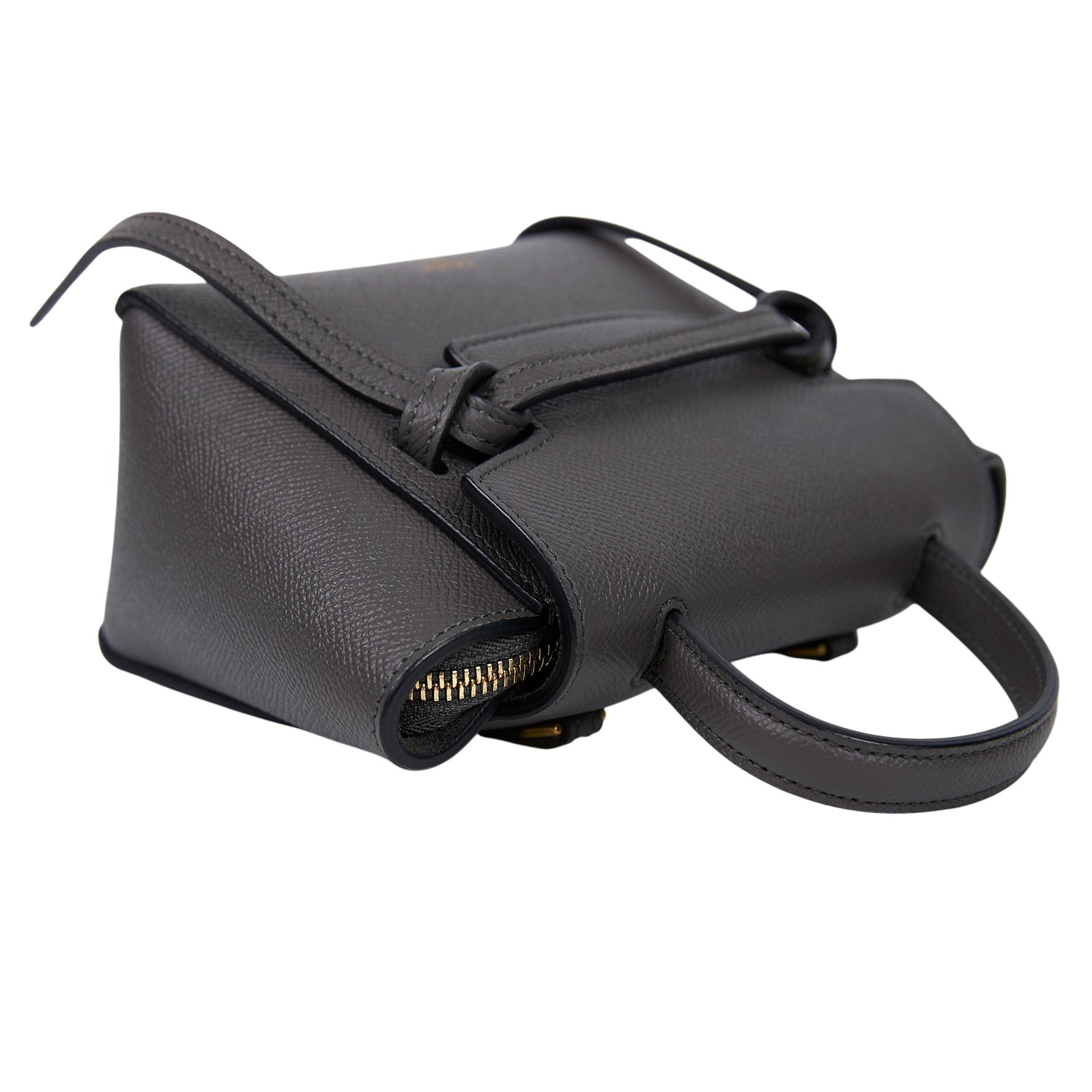 思琳 CELINE Pico Belt 手袋 194263ZVA 灰Pico Belt Bag 防塵袋/原廠盒子/購買證明