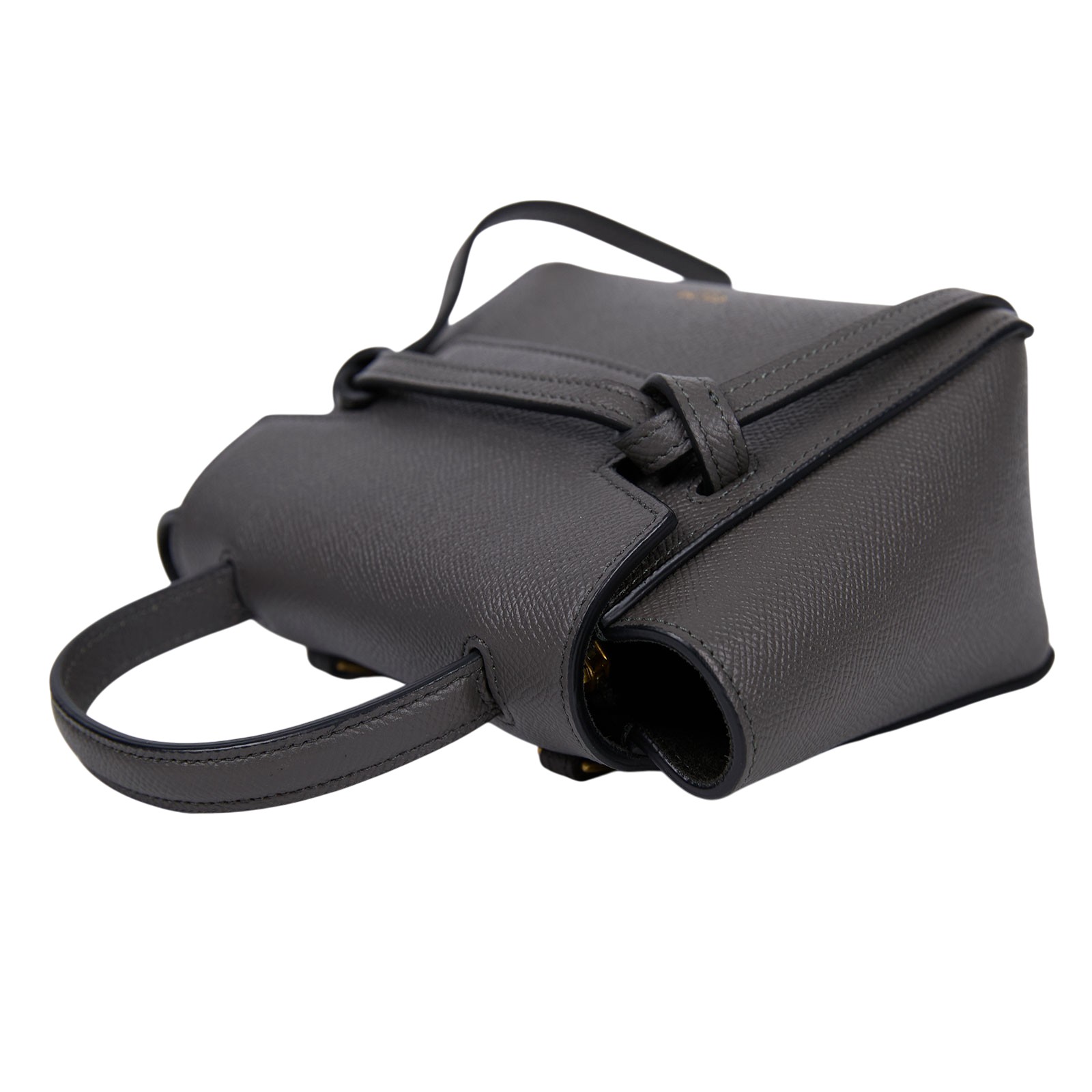 思琳 CELINE Pico Belt 手袋 194263ZVA 灰Pico Belt Bag 防塵袋/原廠盒子/購買證明