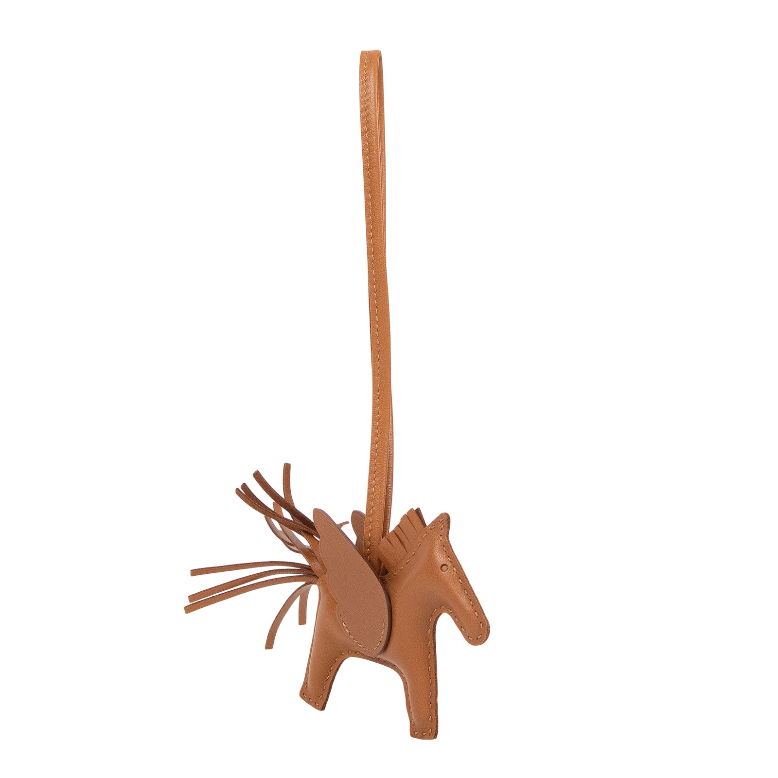 愛馬仕 Hermes Rodeo PM 飛馬 吊飾 RODEOPM B刻 深焦糖飛馬 PM 原廠盒子