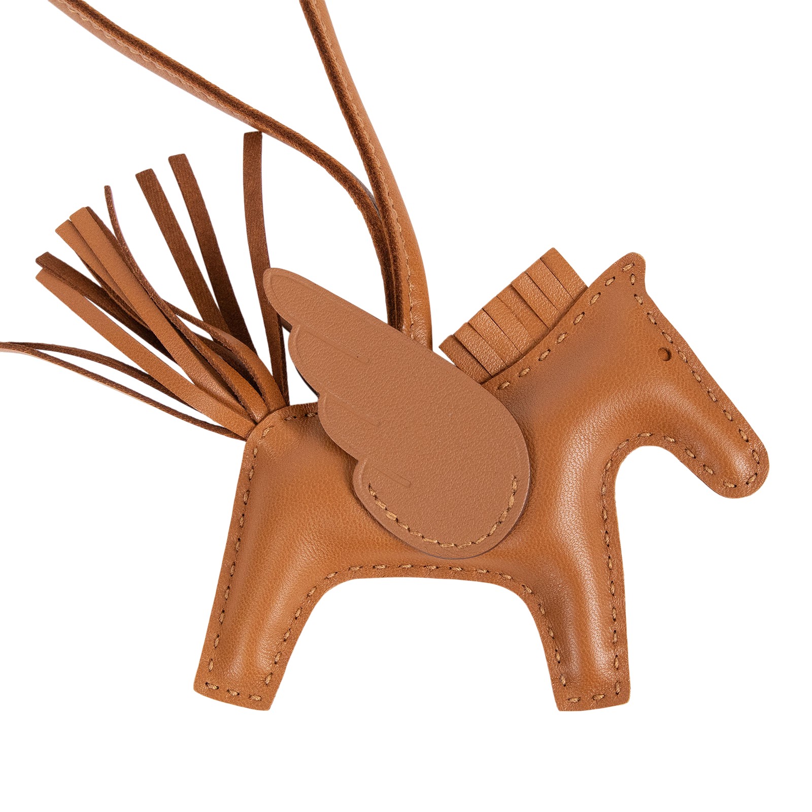 愛馬仕 Hermes Rodeo PM 飛馬 吊飾 RODEOPM B刻 深焦糖飛馬 PM 原廠盒子